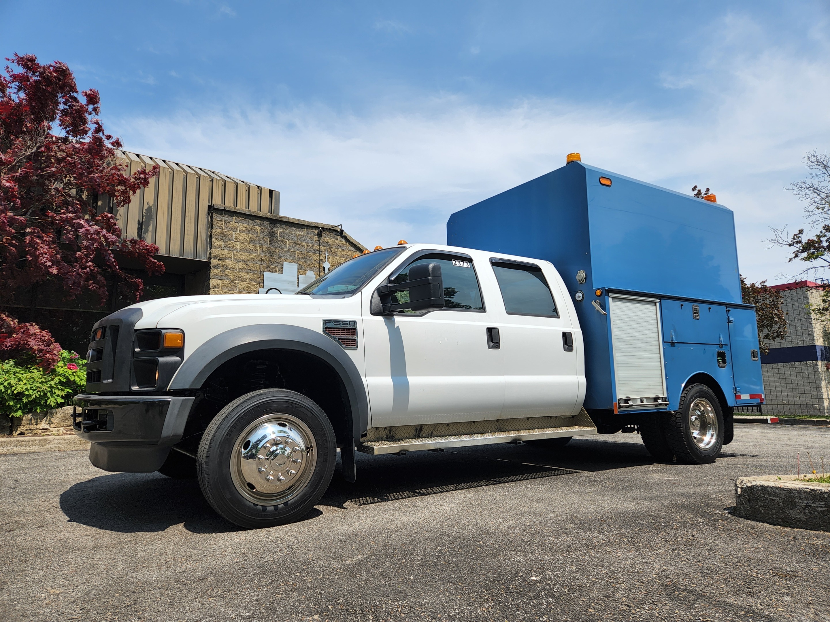 2012 Ford F-550 Crew Cab, 9' Service Body, ONLY