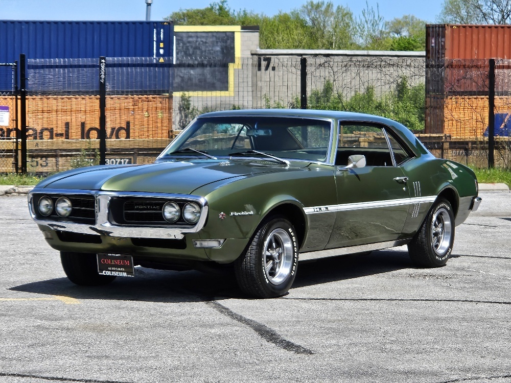 1968 Pontiac Firebird COUPE-H.O.-4 SPEED MANUAL-VEDORO GREEN-MUST SEE!!