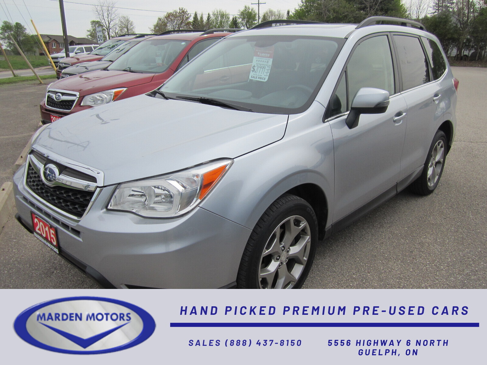 2015 Subaru Forester 2.5i Limited w-Tech Pkg NO ACCIDENTS
