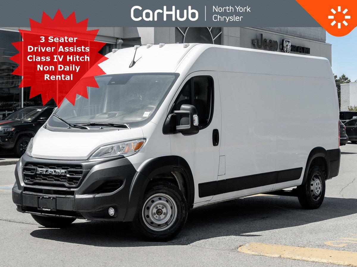 2023 Ram ProMaster Cargo Van 2500 High Roof 159 WB 3 Seater Android Auto