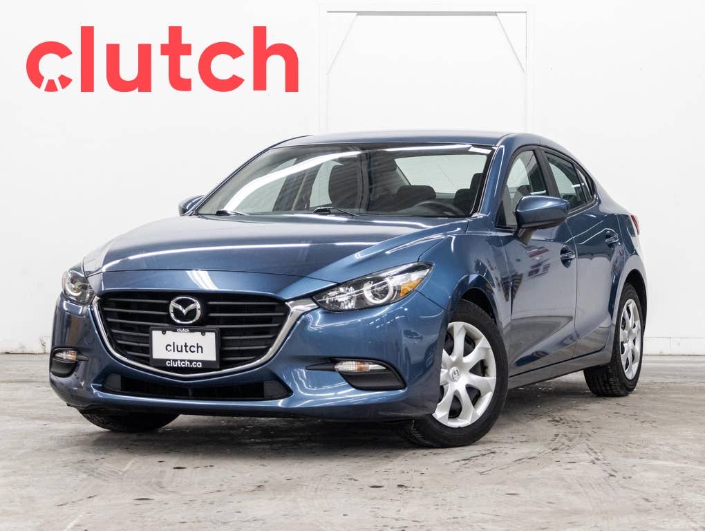 2018 Mazda Mazda3 GX w/ Convenience Pkg w/ Rearview Cam, Bluetooth, 