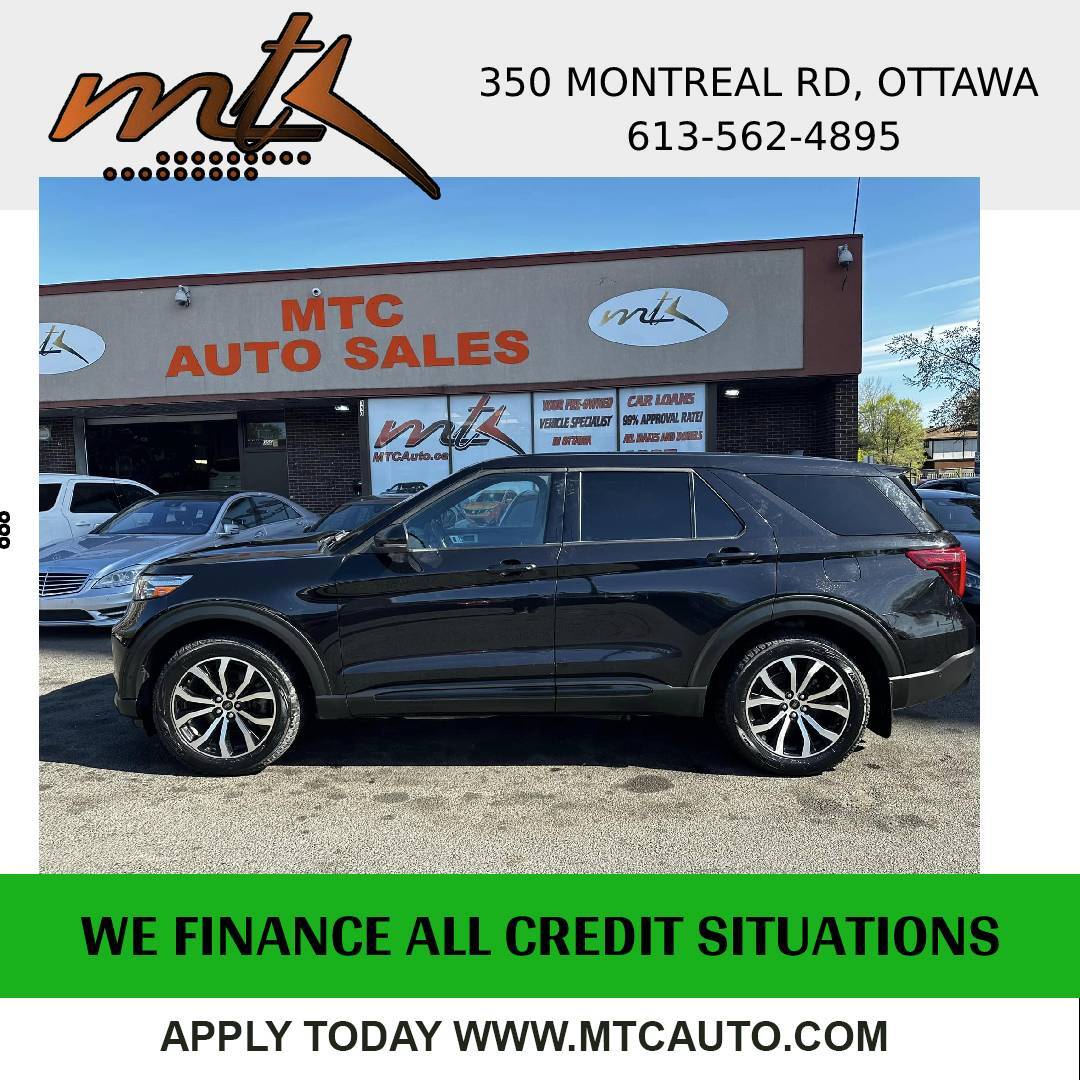 2021 Ford Explorer ST AWD CLEAN CARFAX/loaded features 