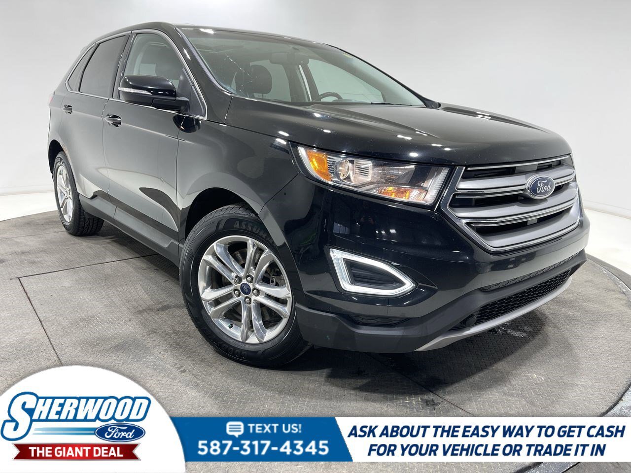 2016 Ford Edge SEL AWD- $0 Down $122 Weekly- MOONROOF- LEATHER