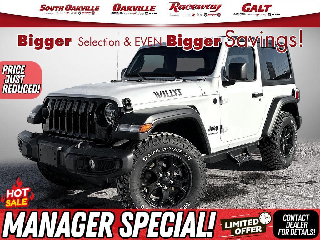 2022 Jeep Wrangler WILLYS | MANUAL | LOW KMS | JUST TRADED | 