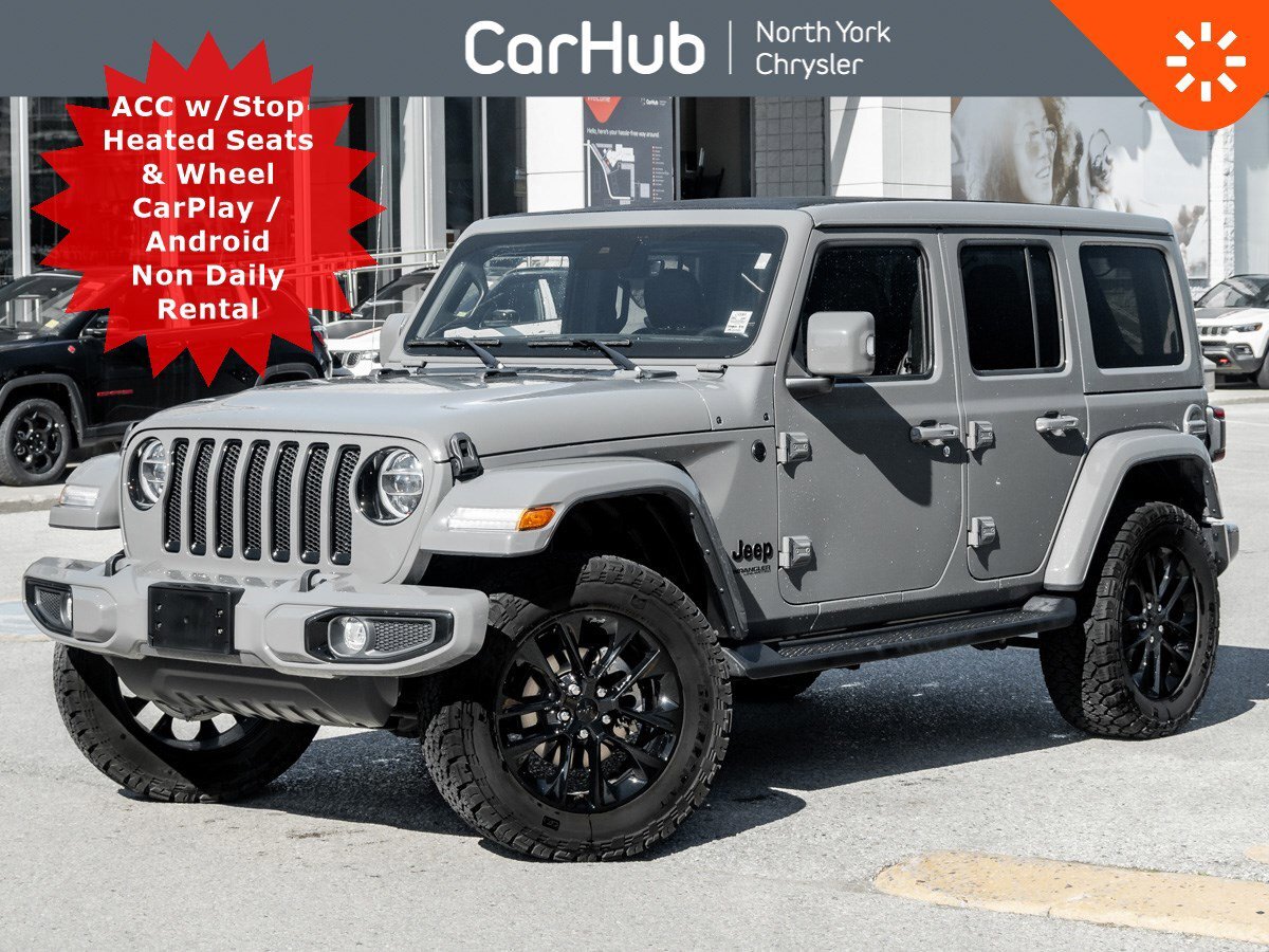 2022 Jeep Wrangler Unlimited High Altitude Sky Roof Advanced Safety G