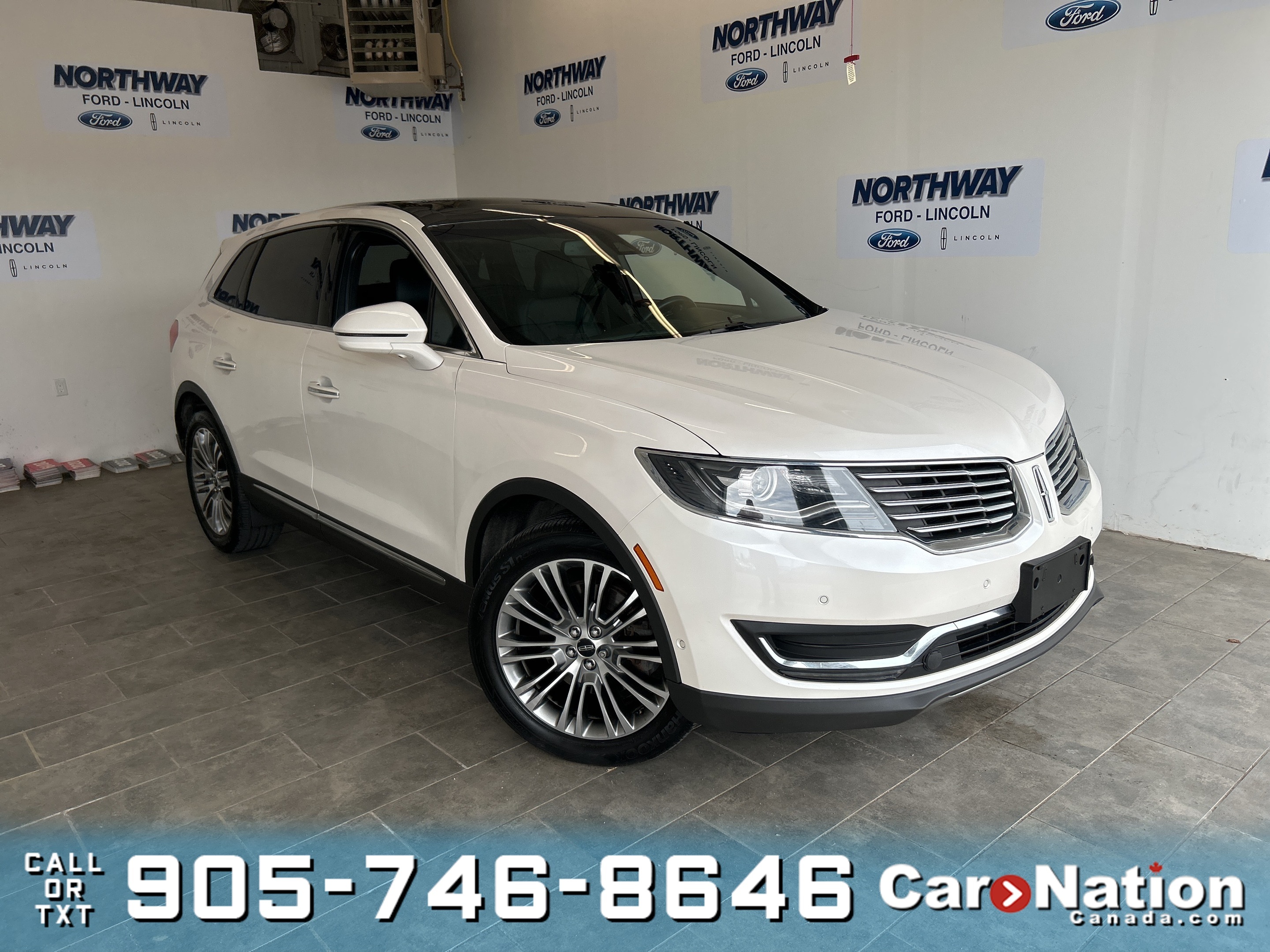 2017 Lincoln MKX RESERVE | TECH PKG | AWD | LEATHER |PANO ROOF |NAV