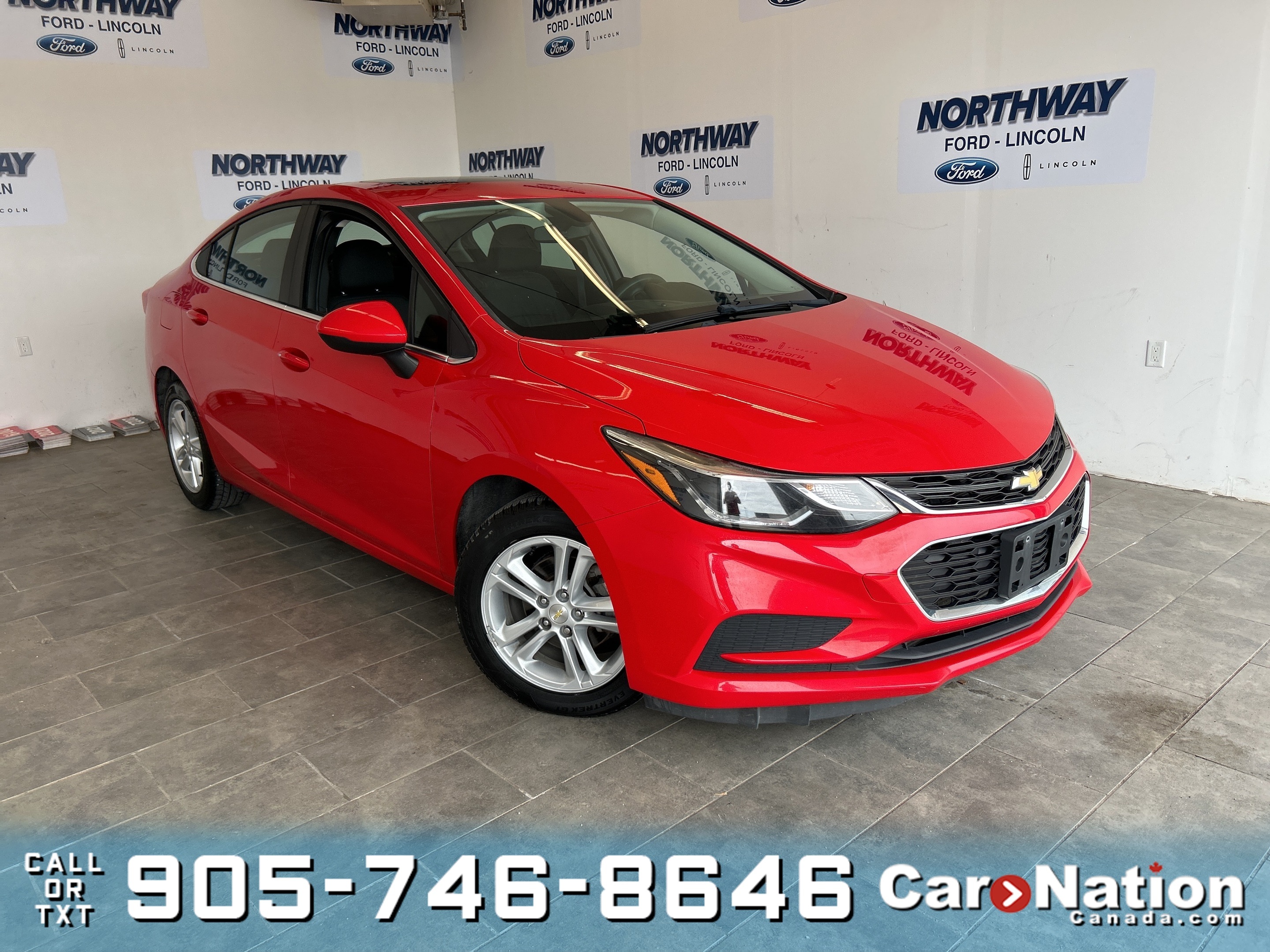 2016 Chevrolet Cruze LT | TOUCHSCREEN | SUNROOF | WE WANT YOUR TRADE!