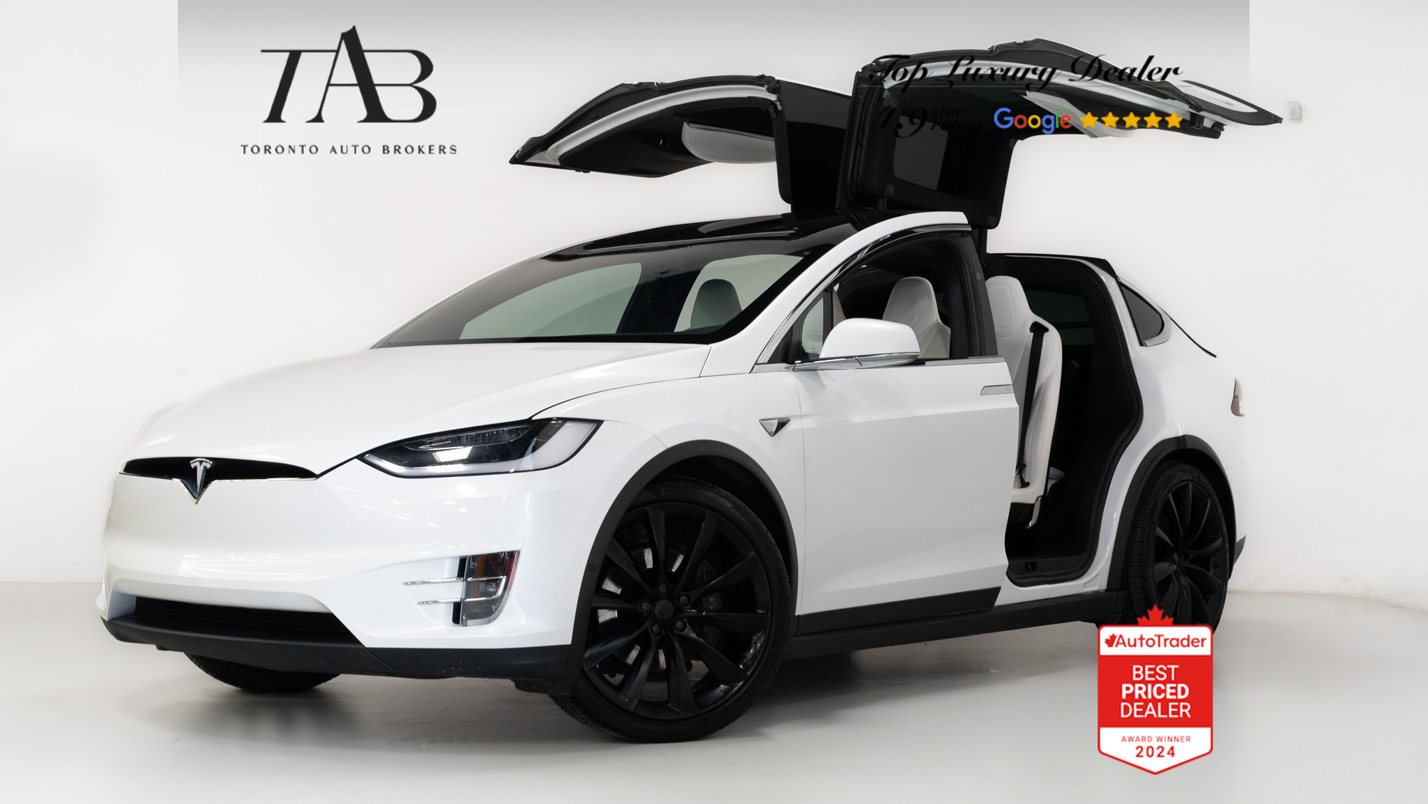 2018 Tesla Model X 100D | 6 PASS | AUTOPILOT | 22 IN WHEELS