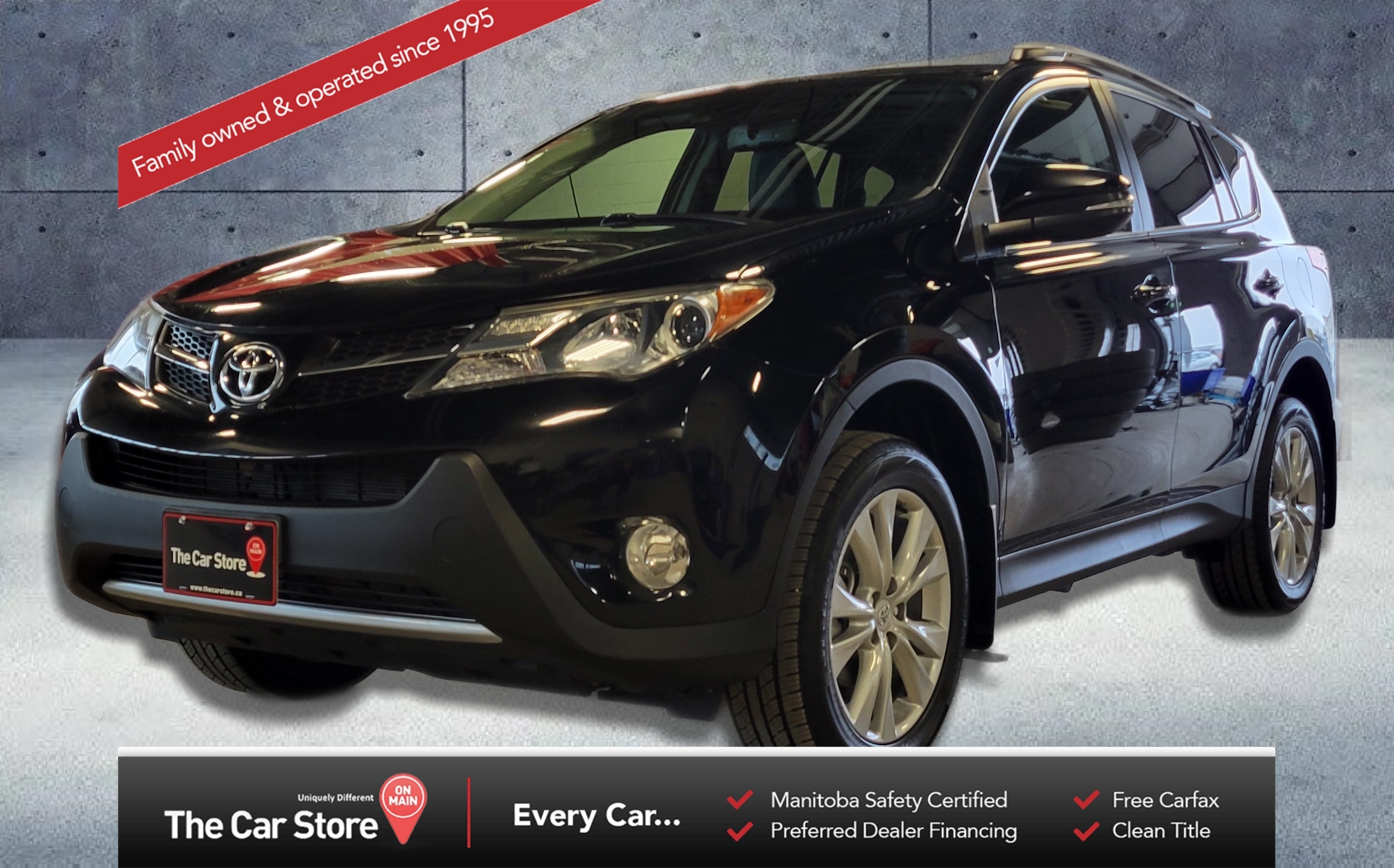 2015 Toyota RAV4 AWD Limited| Leather/Remote Starter/No Accidents!