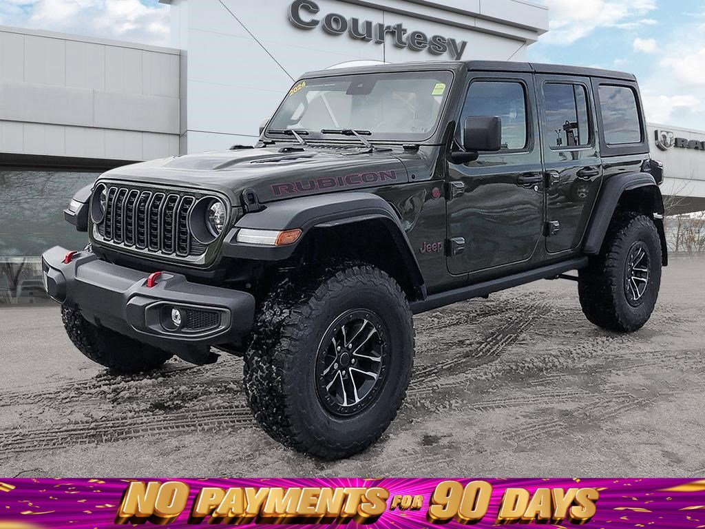 2024 Jeep Wrangler Rubicon 4 Door | Front and Rear Lockers | 35 Inch 