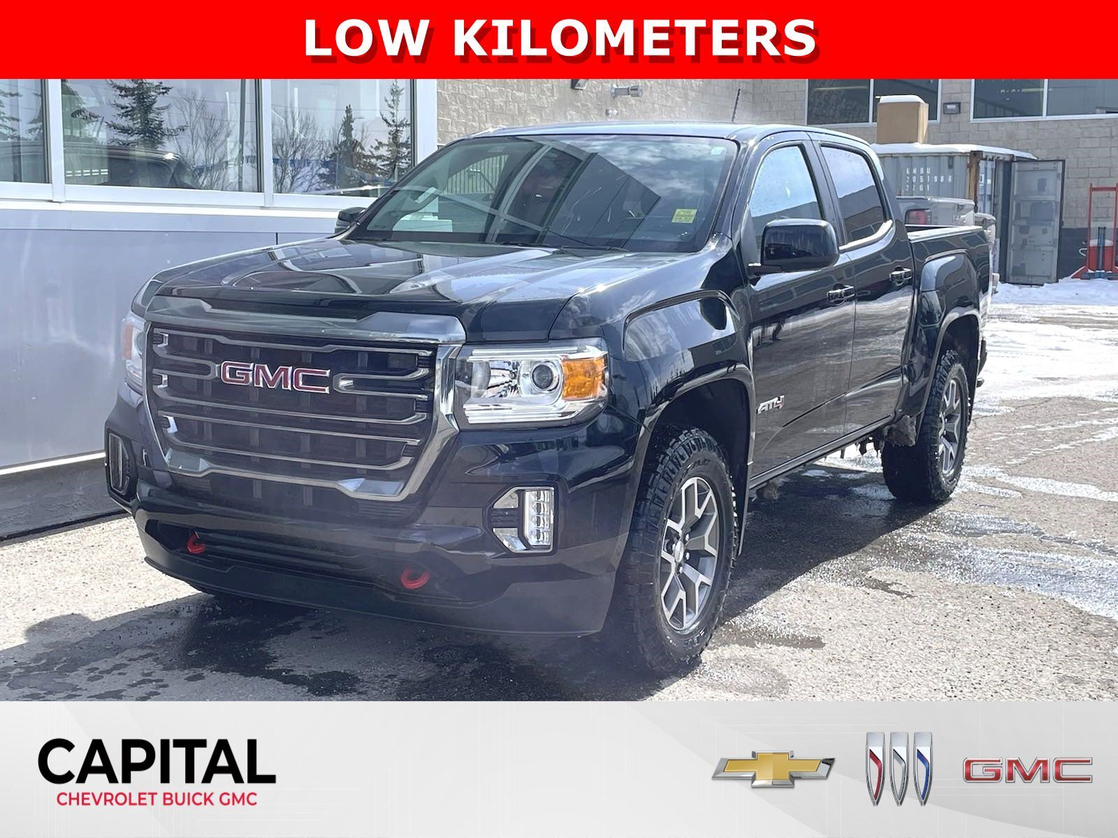 2022 GMC Canyon AT4 w/Leather + HEATED SEATS & STEERING WHEEL + CA