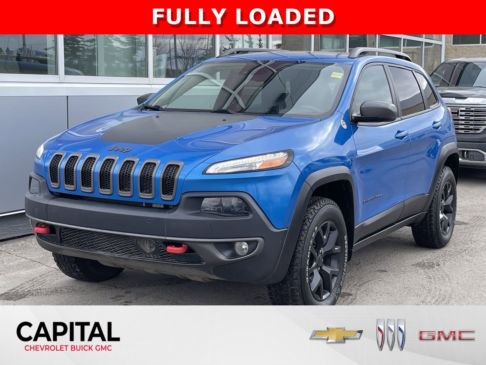 2018 Jeep Cherokee Trailhawk Leather Plus + DRIVER SAFETY PACKAGE + L