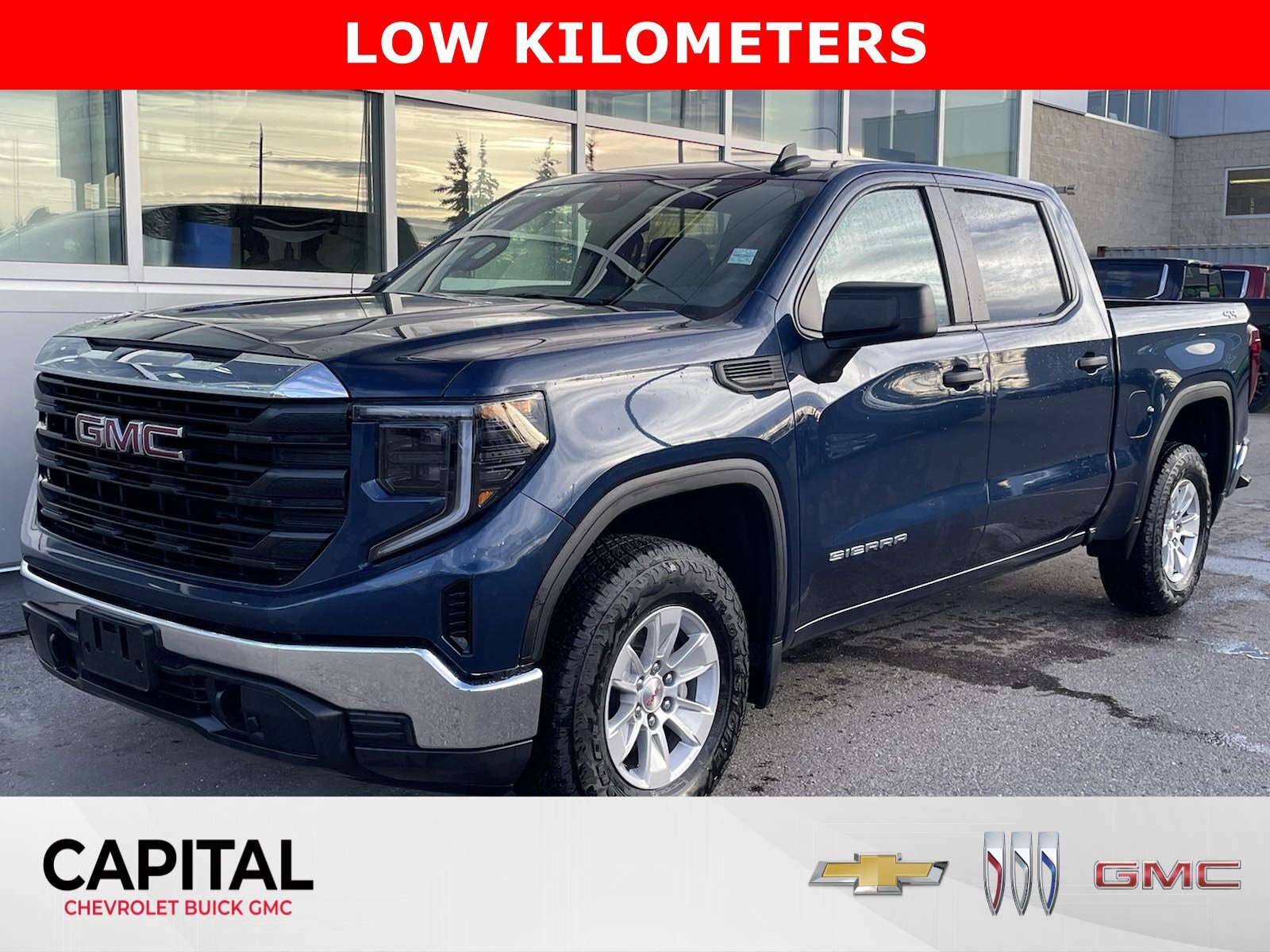 2023 GMC Sierra 1500 Pro + DRIVER SAFETY PACKAGE +CAR PLAY +PUSH BUTTON