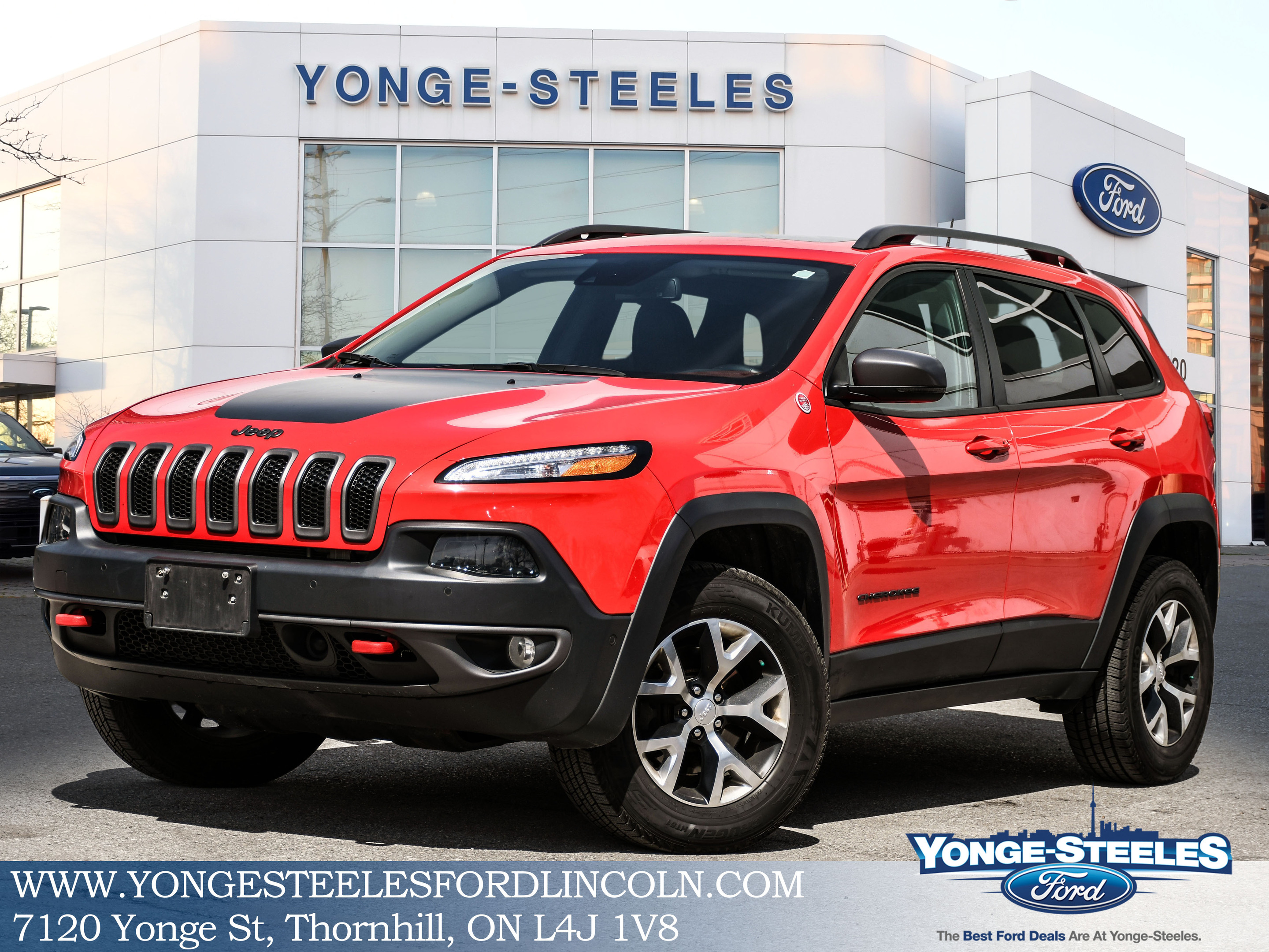 2018 Jeep Cherokee Trailhawk Leather Plus - One Owner - Accident Free