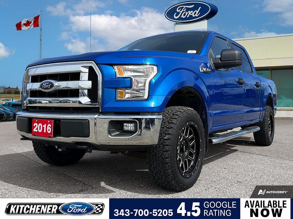 2016 Ford F-150 XLT UPGRADED WHEELS AND TIRES | 5.0L | CLEAN CARFA