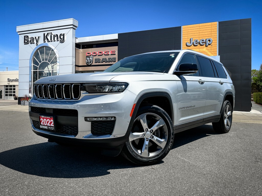 2022 Jeep Grand Cherokee L Limited | TOW PREP | HEATED/VENTED LEATHER | 360 C