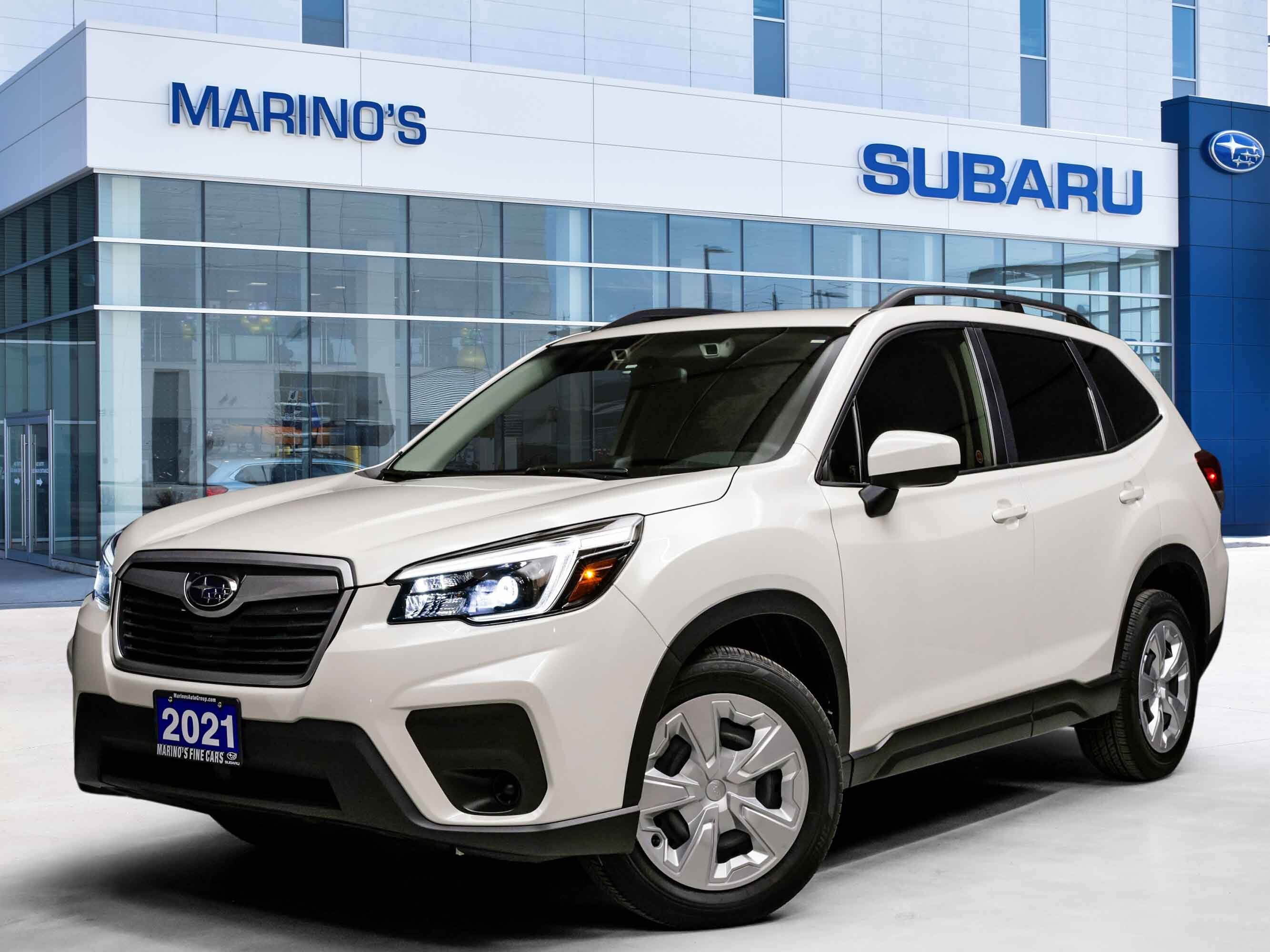2021 Subaru Forester 2.5i Base Trim with tinted front windows