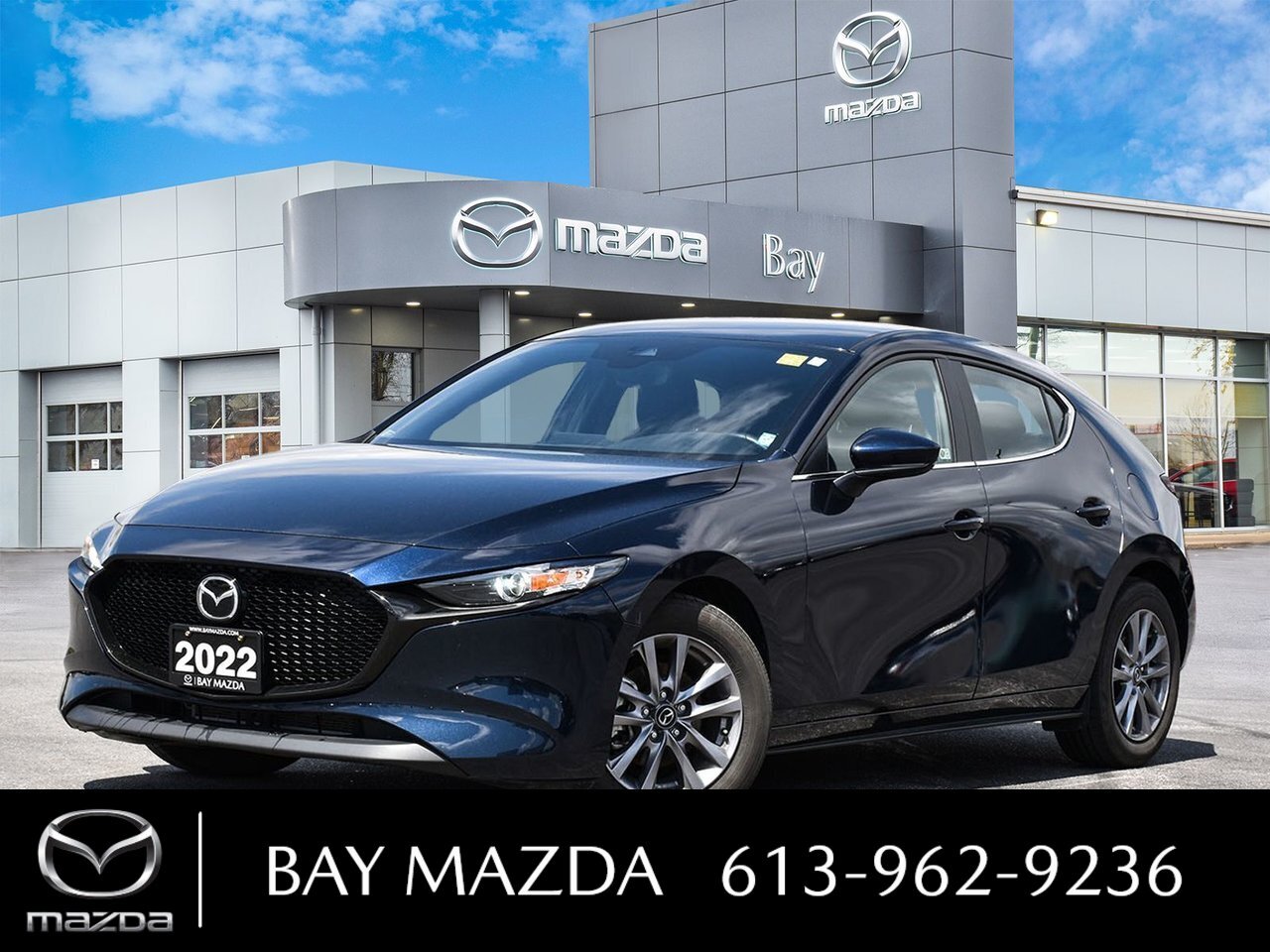 2022 Mazda Mazda3 Sport GS ONLY 22,000 KM'S! 2 SET OF TIRES! / 