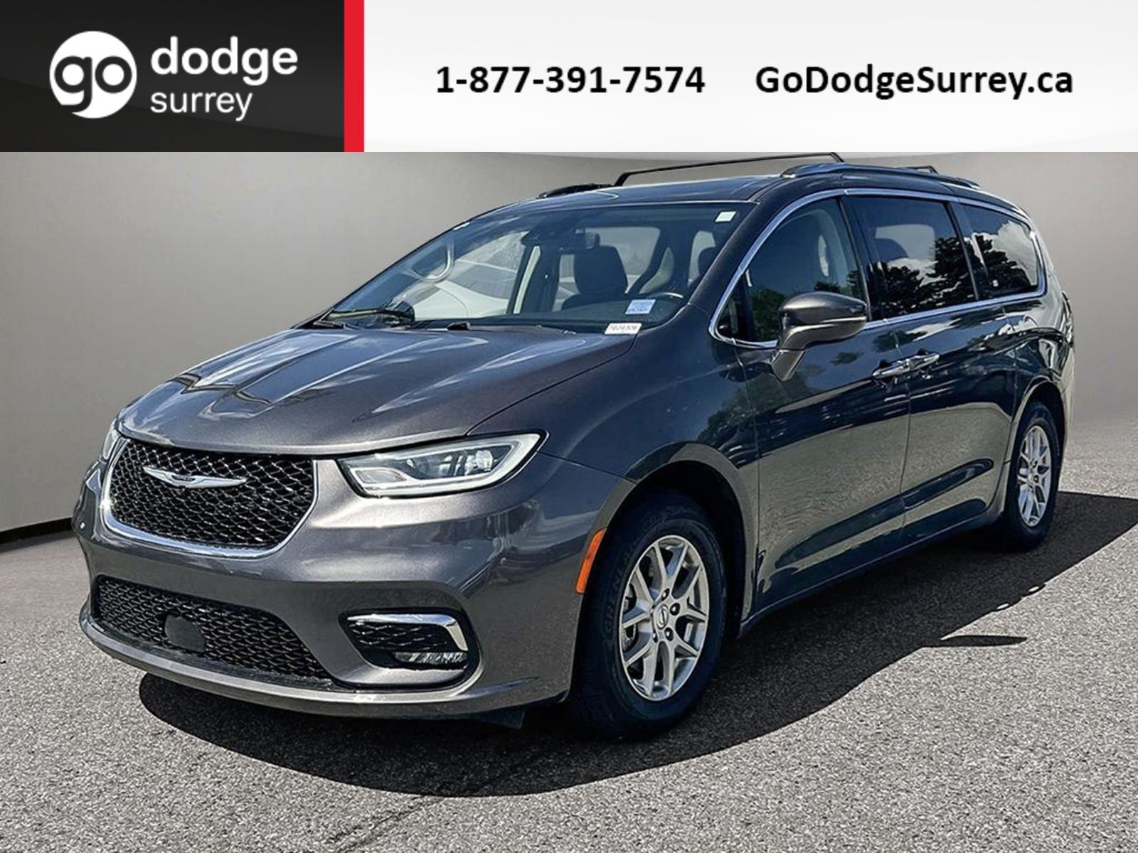 2021 Chrysler Pacifica Touring-L + LEATHER/REAR VIEW CAM/7-SEATER/NO EXTR