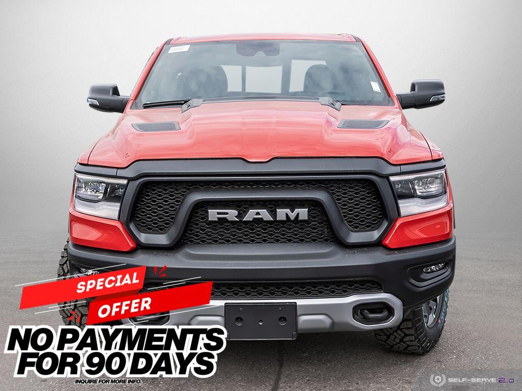 2024 Ram 1500 REBEL | CREW | V8 | FLAME RED | TWO TONE PAINT |