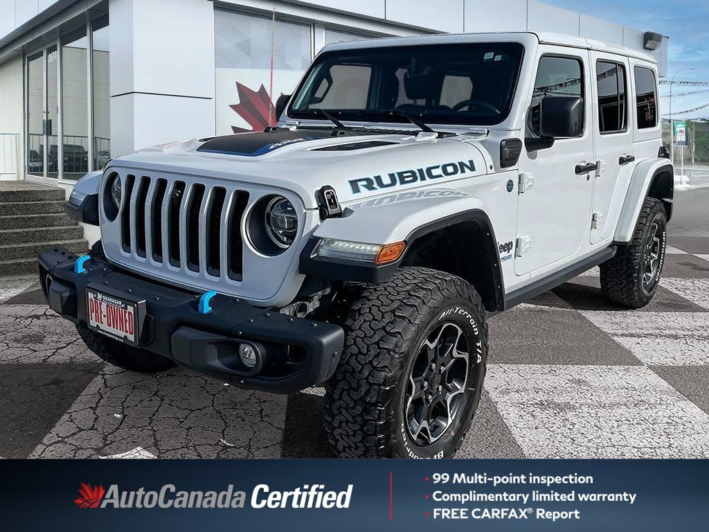 2021 Jeep Wrangler 4xe Unlimited Rubicon | Cold Weather & Trailer Tow pkg