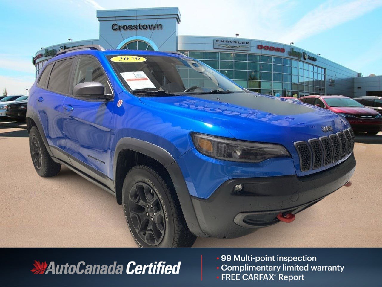 2020 Jeep Cherokee Trailhawk | One Owner | Sunroof