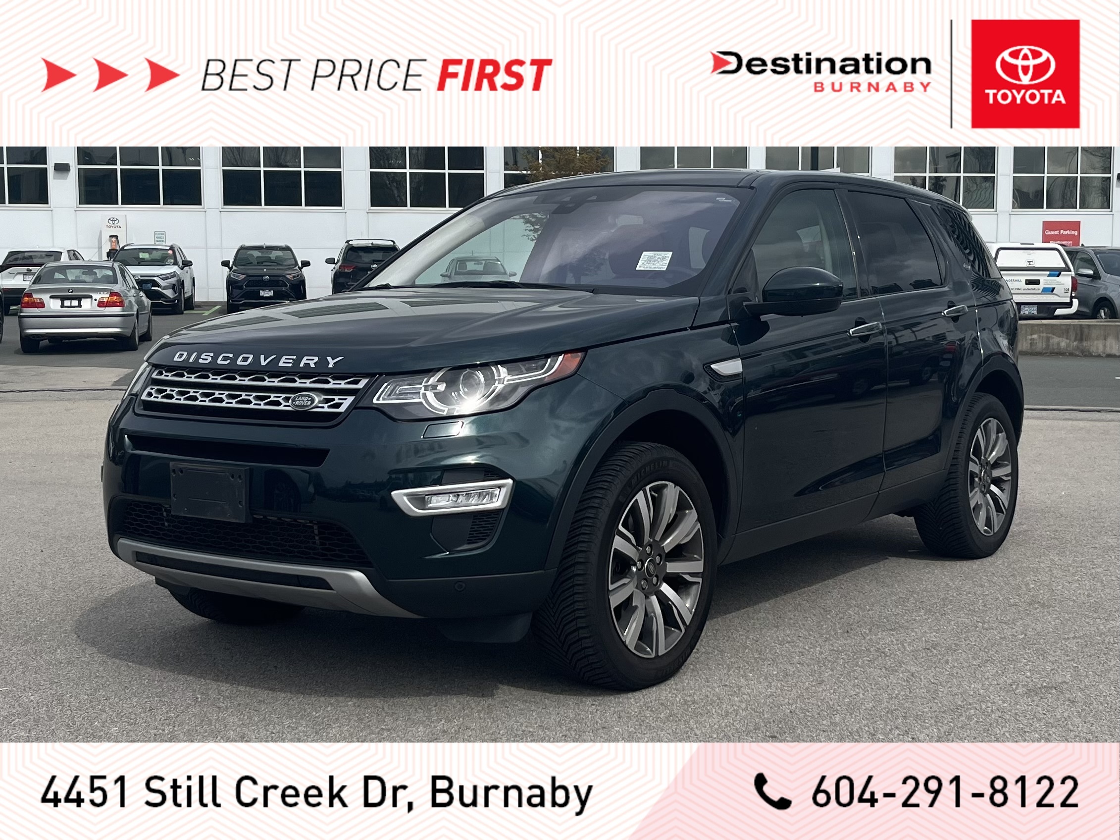 2017 Land Rover Discovery Sport Discovery Sport HSE Luxury, Low Kms, Loaded