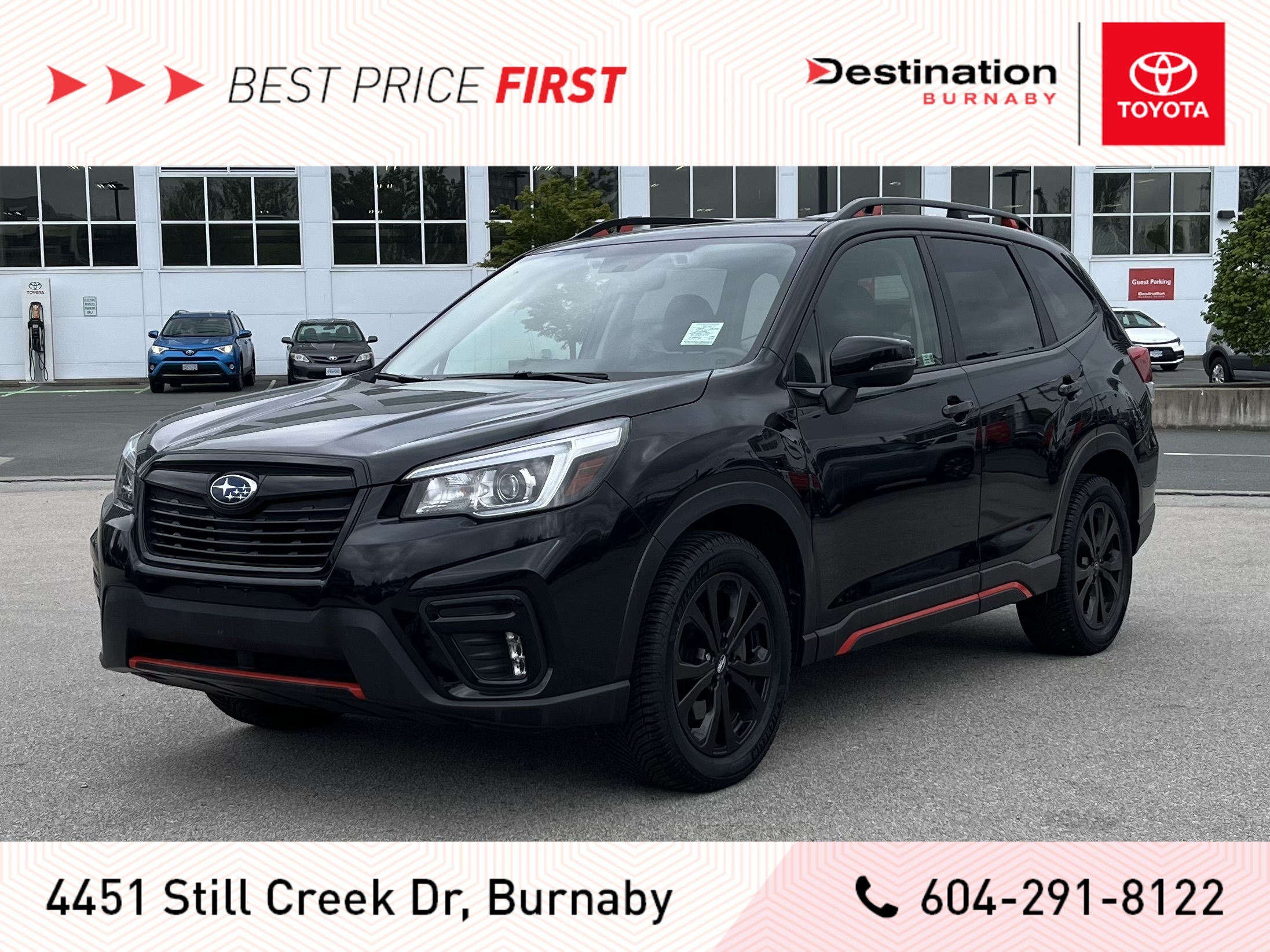 2019 Subaru Forester Sport with Eyesight, Low Kms, Loaded