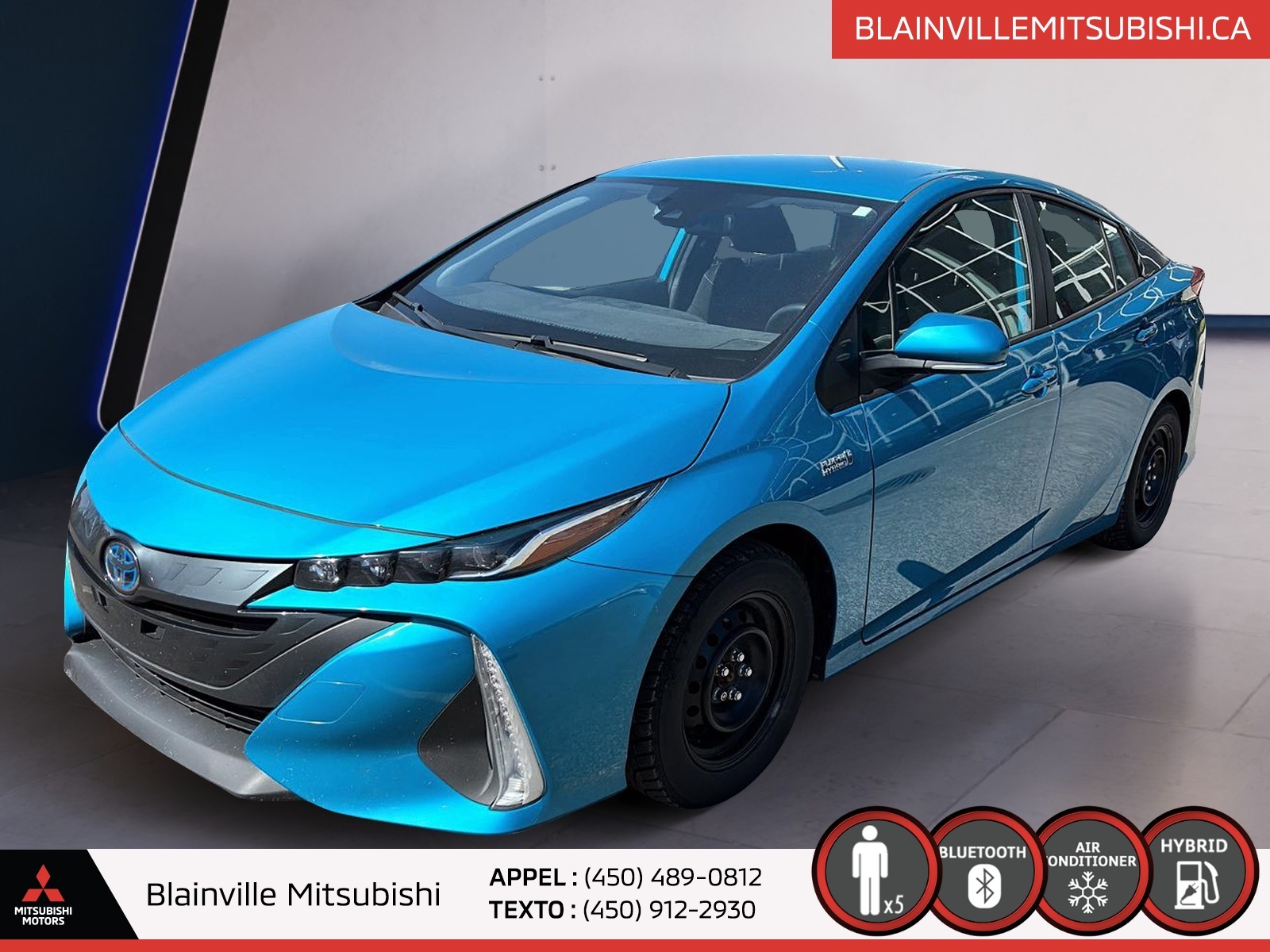 2021 Toyota Prius Prime Auto + CRUISE ADAPTATIF + BANCS CHAUFFANTS