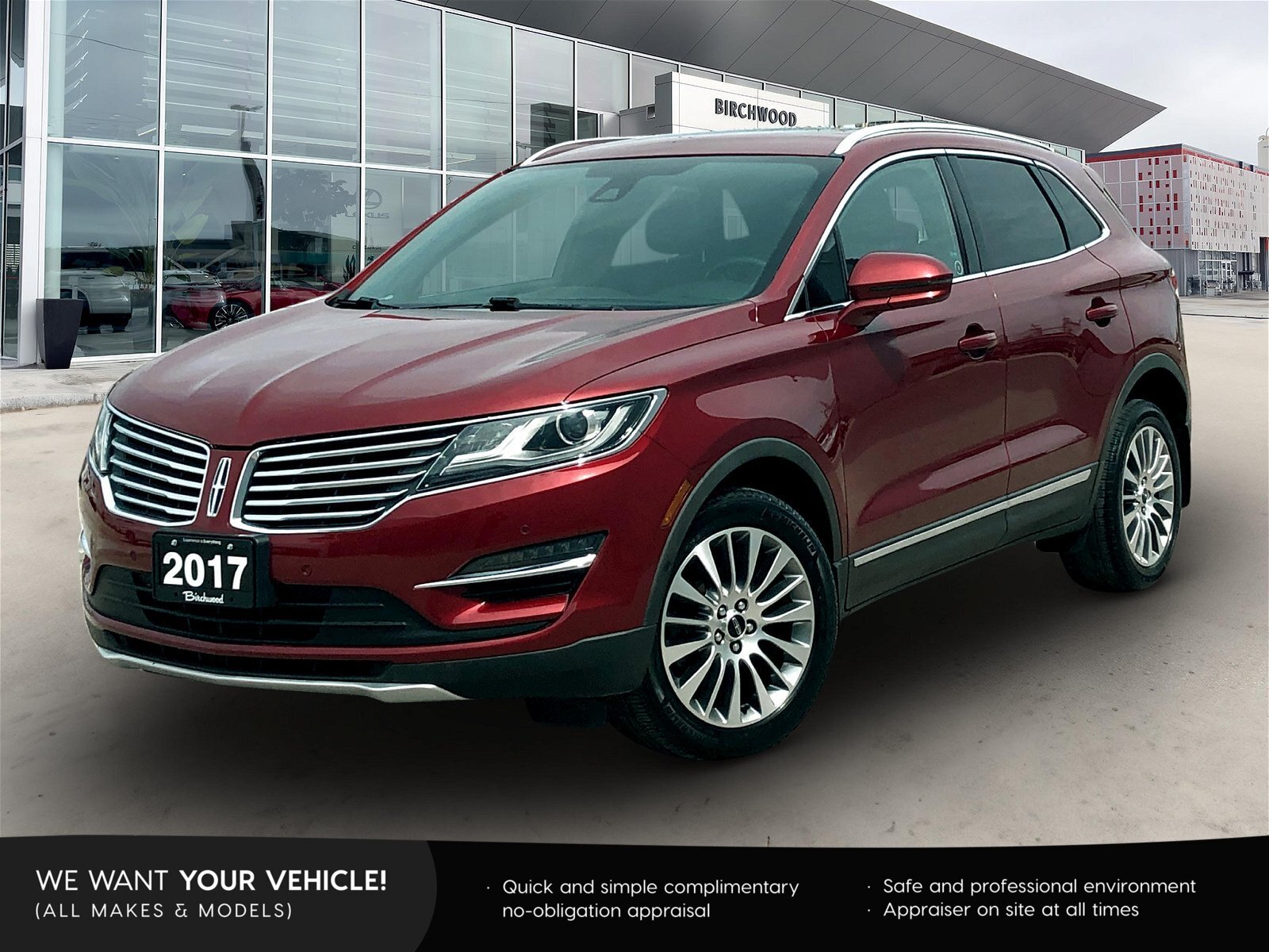 2017 Lincoln MKC Reserve Winter Tires/Rims Included