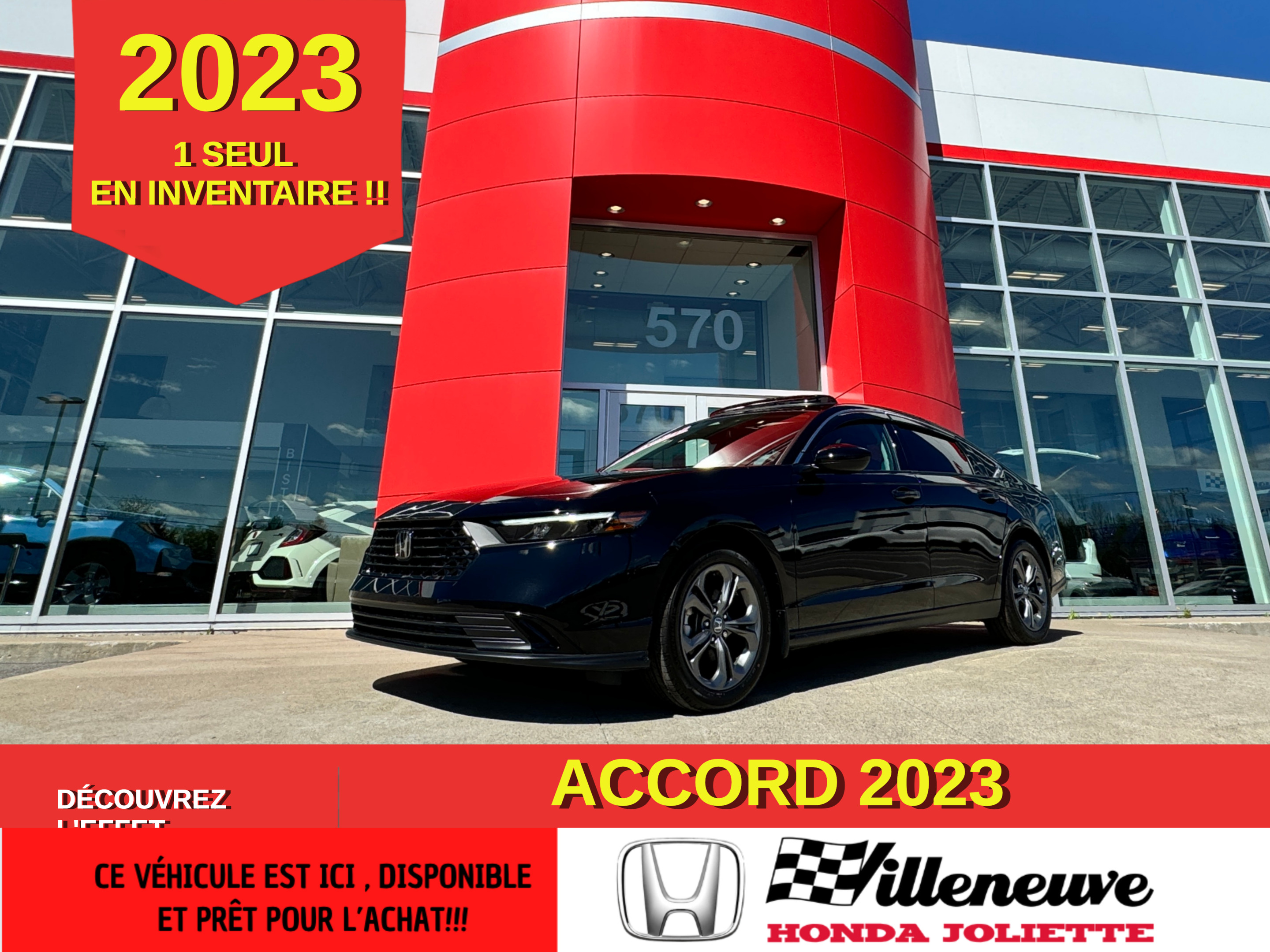 2023 Honda Accord Sedan EX LIQUIDATION 2023 / Liquidation 2023 !!!