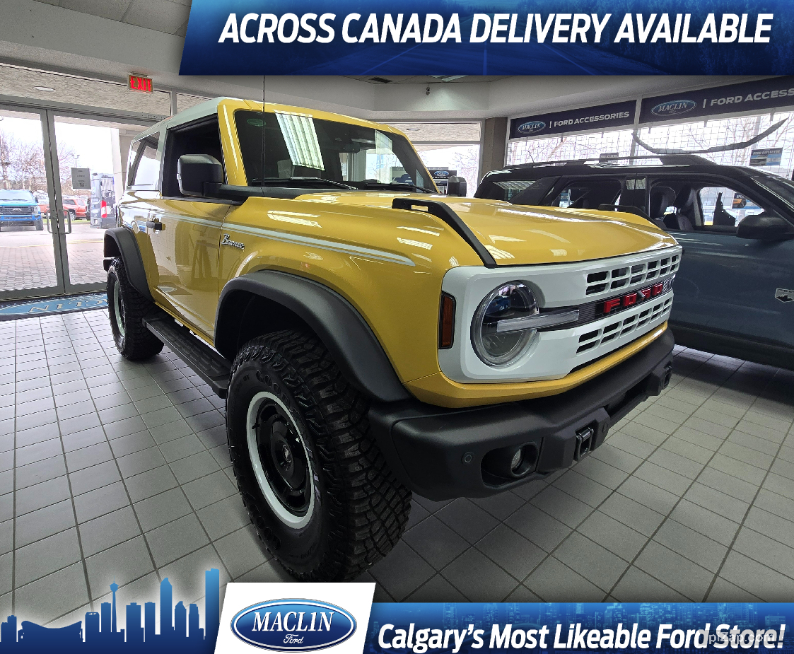2023 Ford Bronco HERITAGE LIMITED | LUX PKG | NAV | TAILGATE TABLE