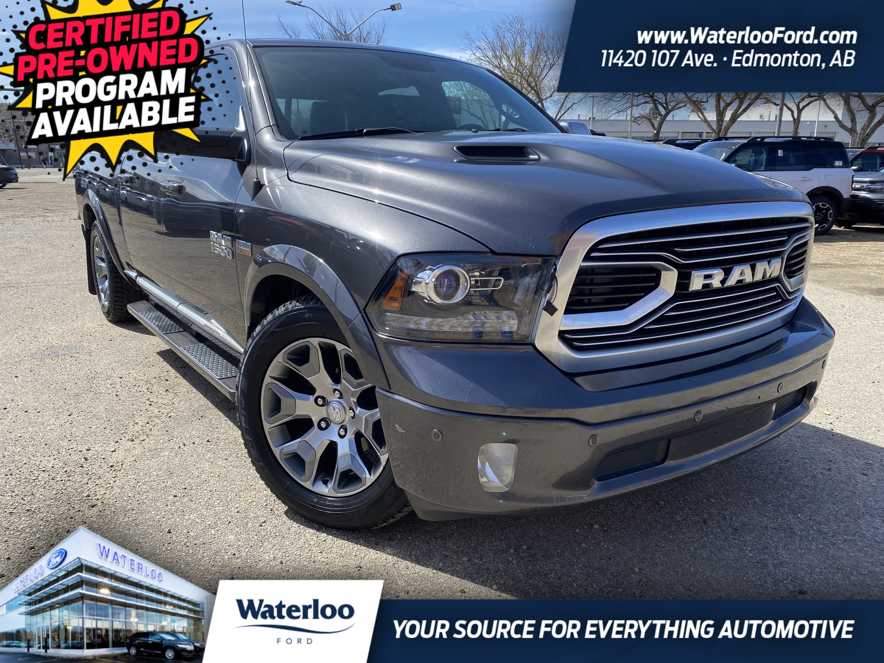 2018 Ram 1500 Limited | Crew Cab 149 | Heated/Cooled Seats