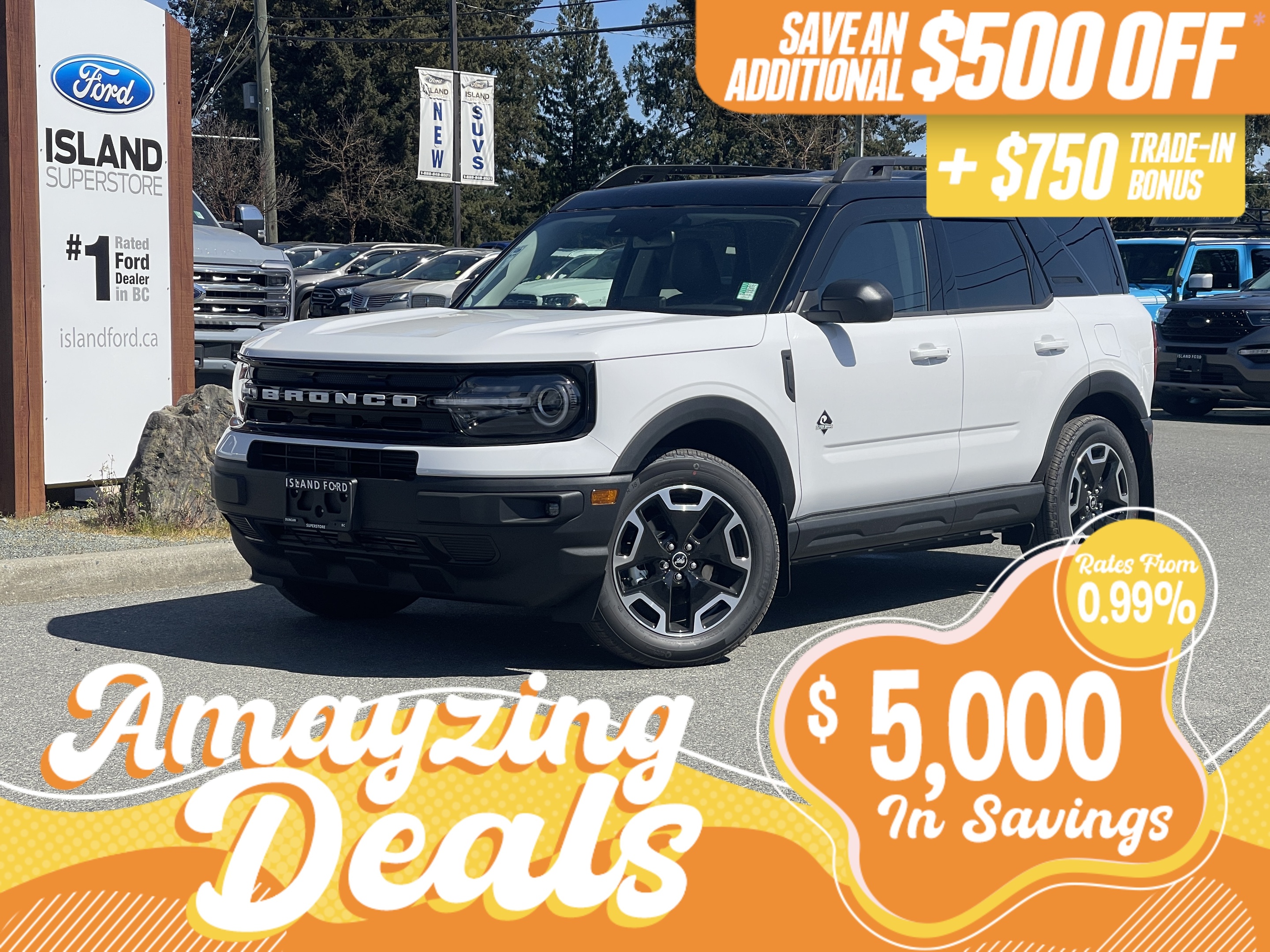 2024 Ford Bronco Sport Outer Banks | 4X4