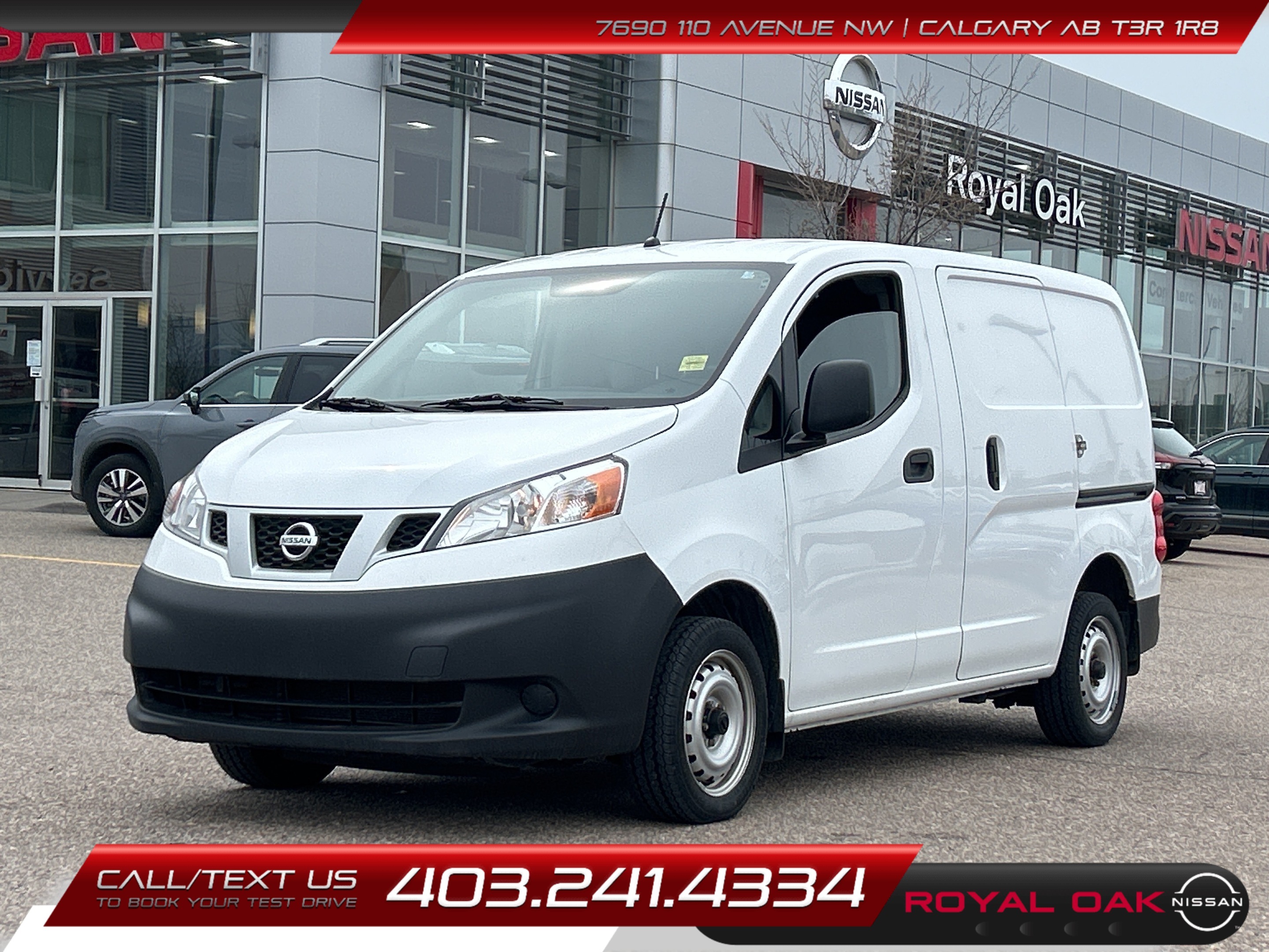 2019 Nissan NV200 Compact Cargo I4 S - Back Up Camera / Low KM's