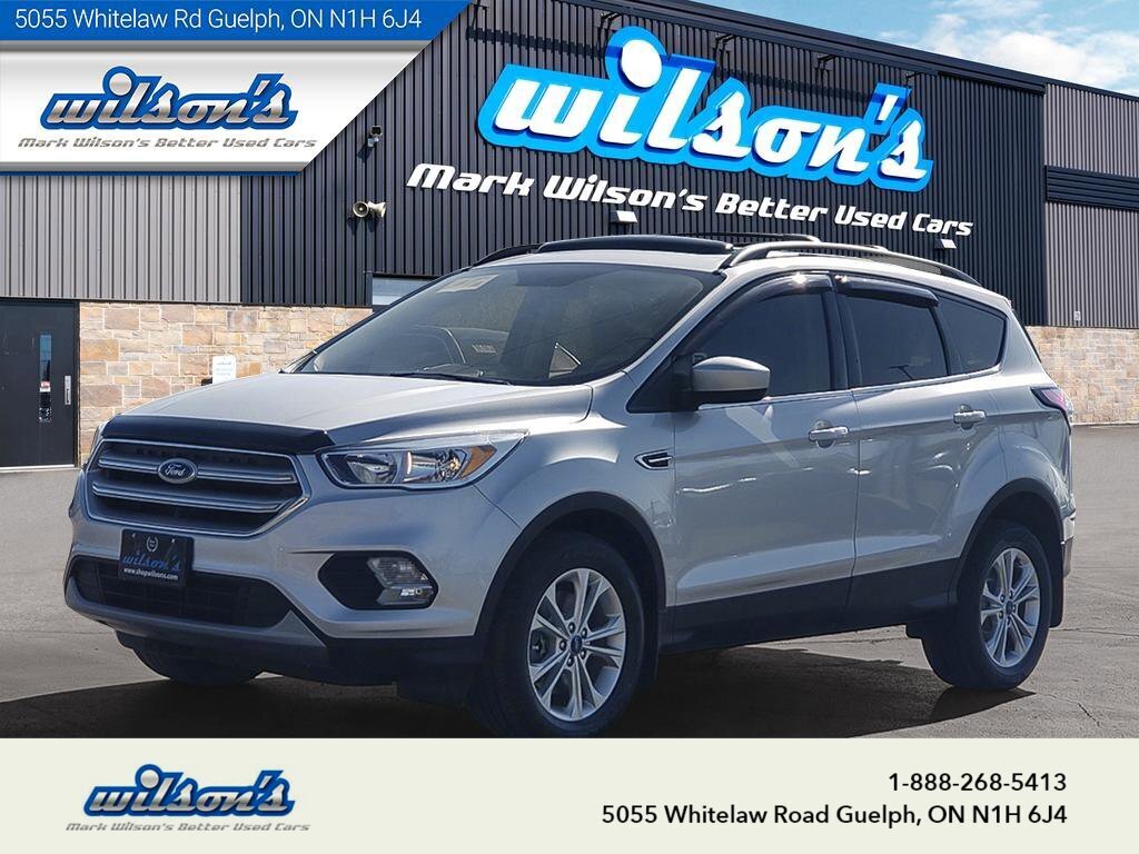 2018 Ford Escape SE 4WD, Pano Roof, Nav, Heated Seats, Power Seat, 