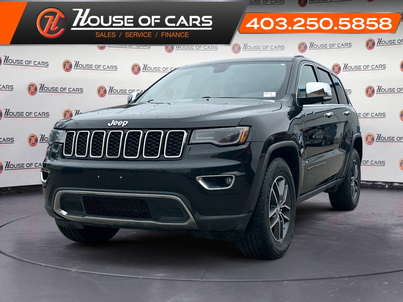 2017 Jeep Grand Cherokee 4WD 4dr Limited WITH/ HEATED SEATS AND STEERING