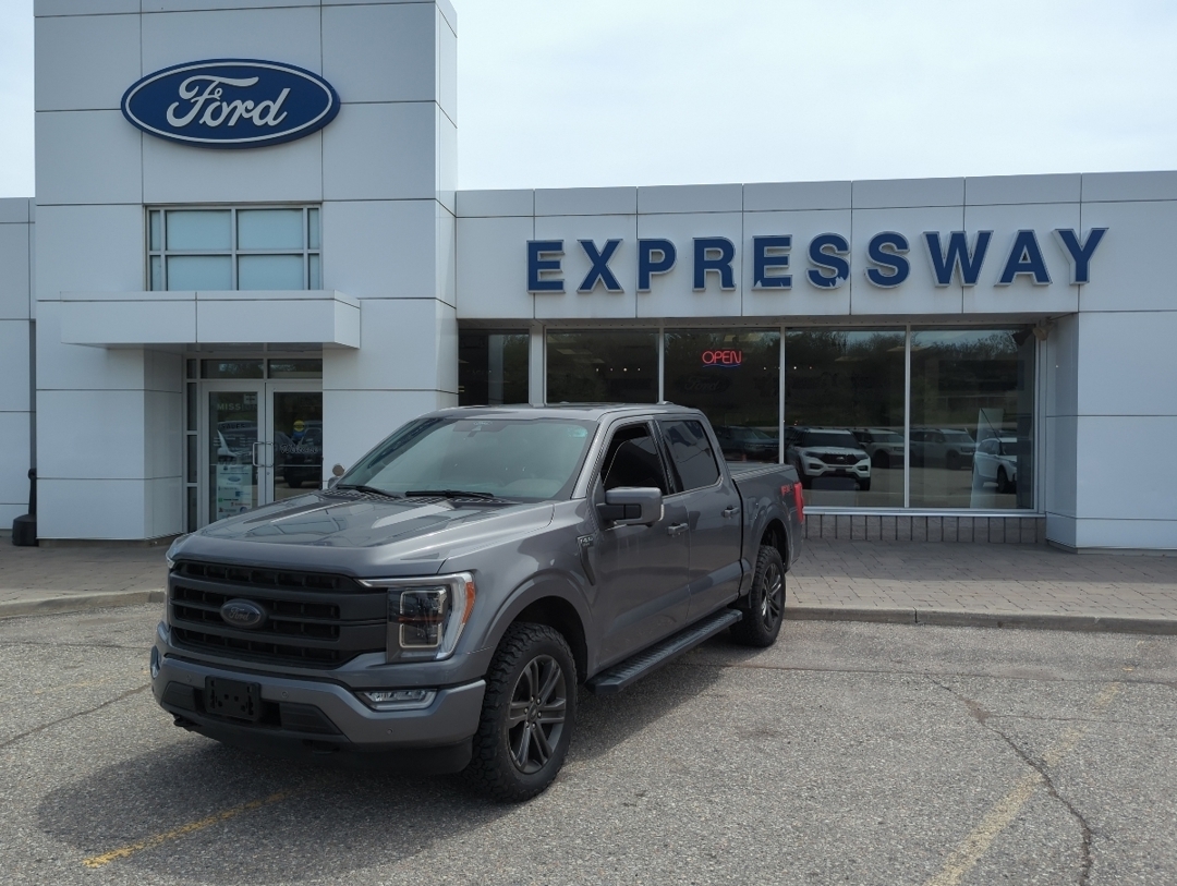 2022 Ford F-150 Lariat - SPORT, 20S, PANO ROOF, FX4, 360 DEGREE CA