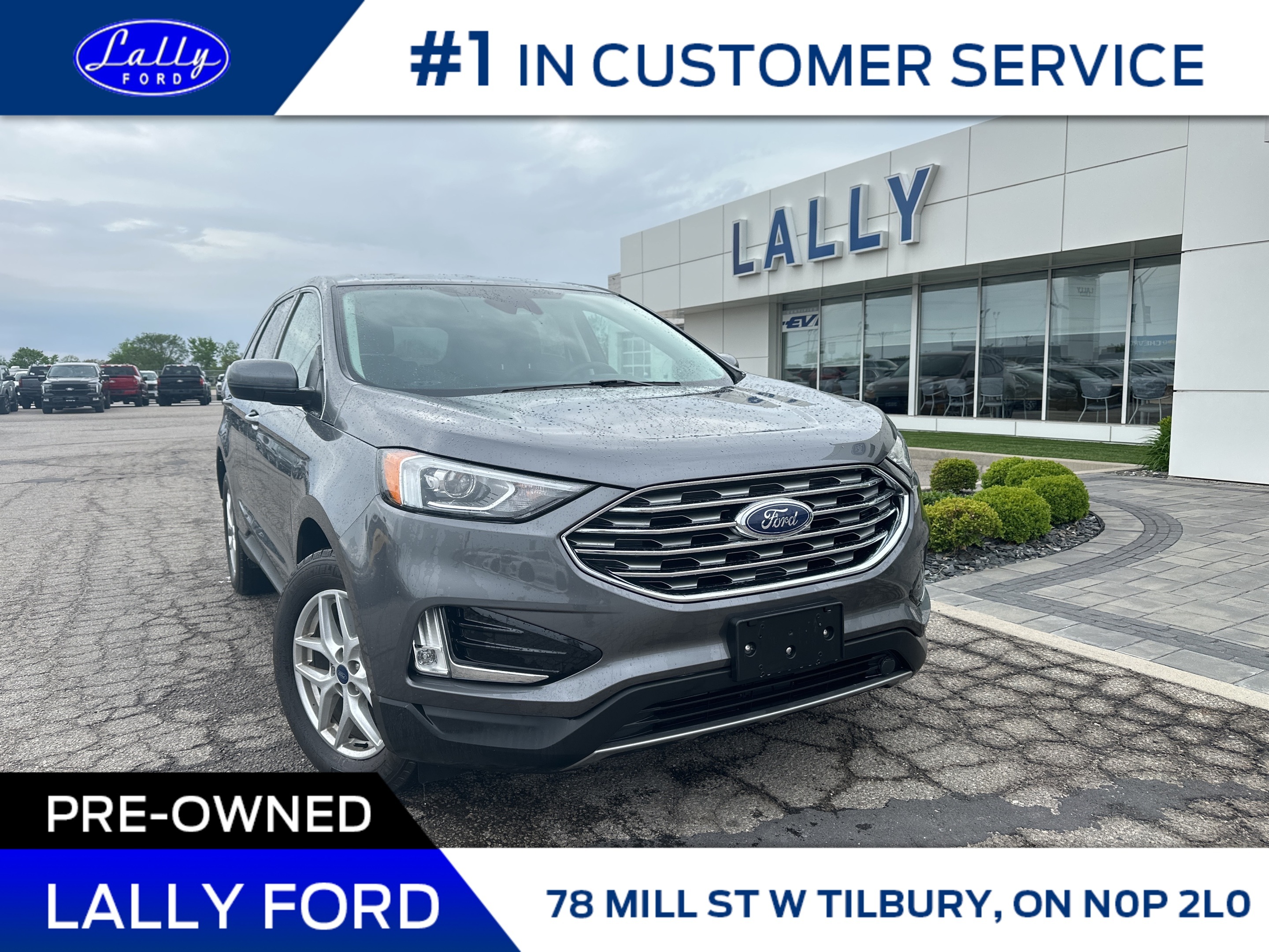 2022 Ford Edge SEL, AWD, Local Trade, Low Km’s!!