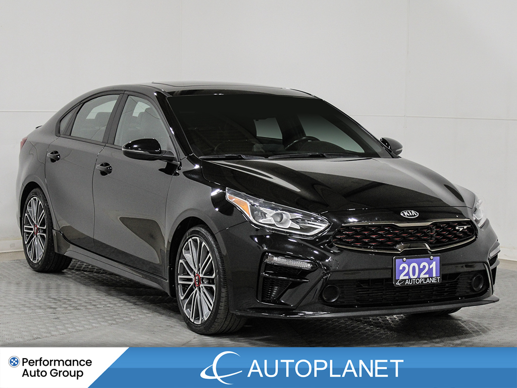 2021 Kia Forte GT, Turbo, Back Up Cam, Sunroof, Android Auto!