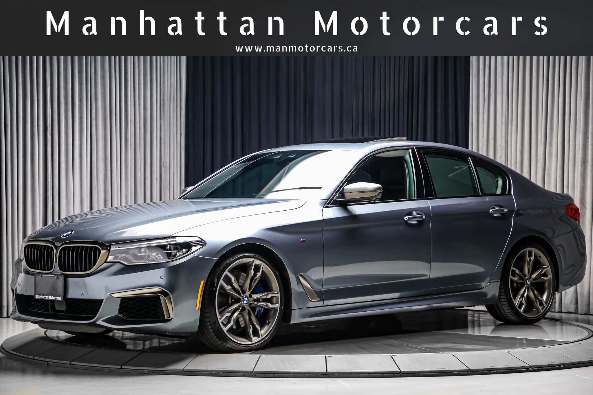 2018 BMW 5 Series M550i xDrive M PACKAGE 456HP |ADAPTVCRZ|HUD|360CAM