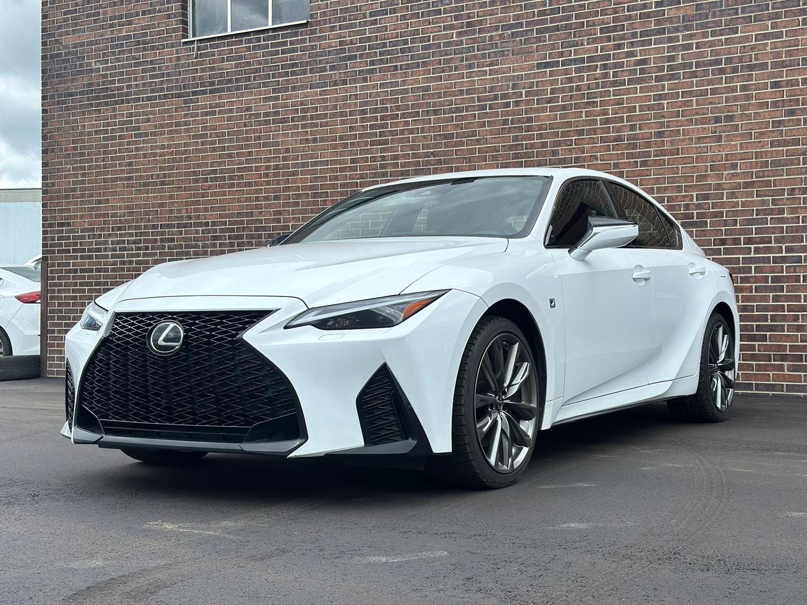 2022 Lexus IS IS 300 AWD, F SPORT, RED INTERIOR LEATHER , NAVI 