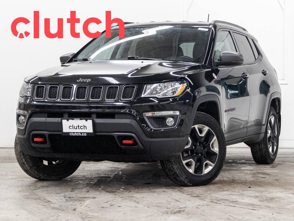2018 Jeep Compass Trailhawk 4WD w/ Uconnect, Apple CarPlay & Android