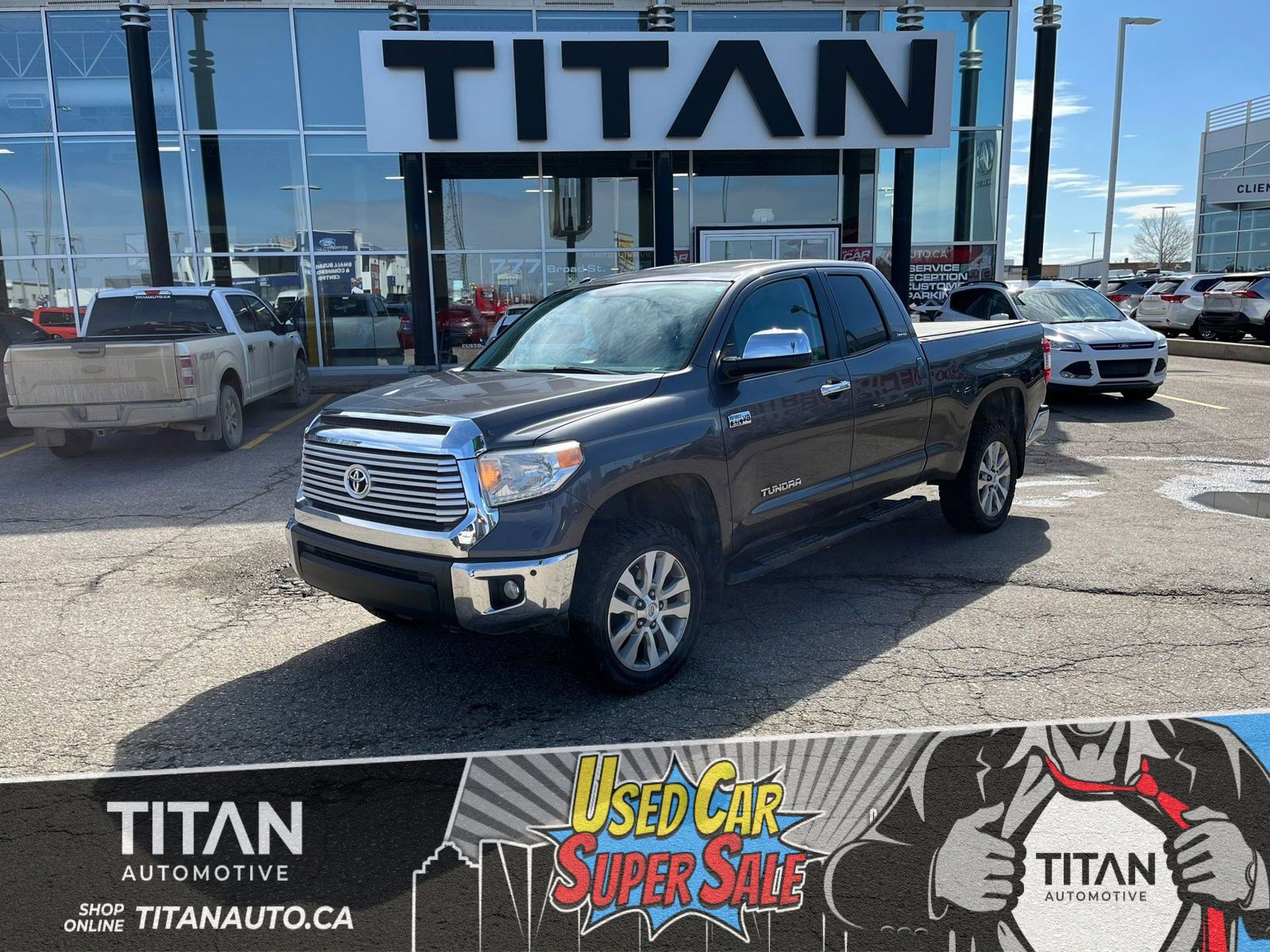 2014 Toyota Tundra Limited 4x4 Double Cab 5.7L Limited | 31in Tires |