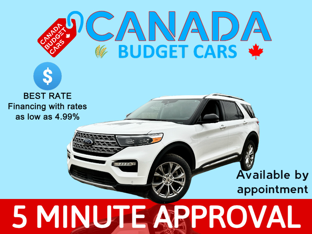 2021 Ford Explorer Limited - 4WD | KEYLESS START | HEATED SEATING 