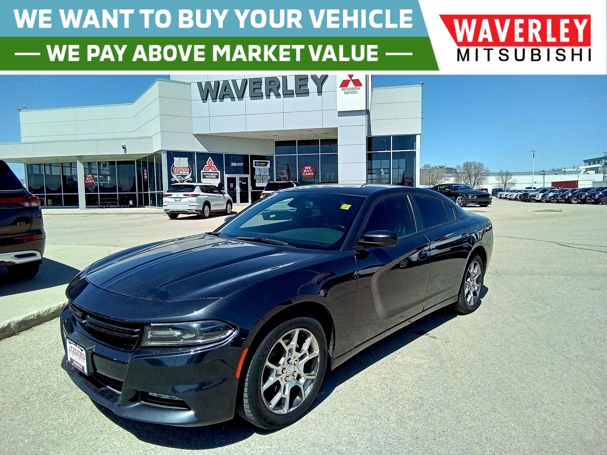 2017 Dodge Charger | 3.6L V6 | 8-Speed Automatic | AWD | Sedan
