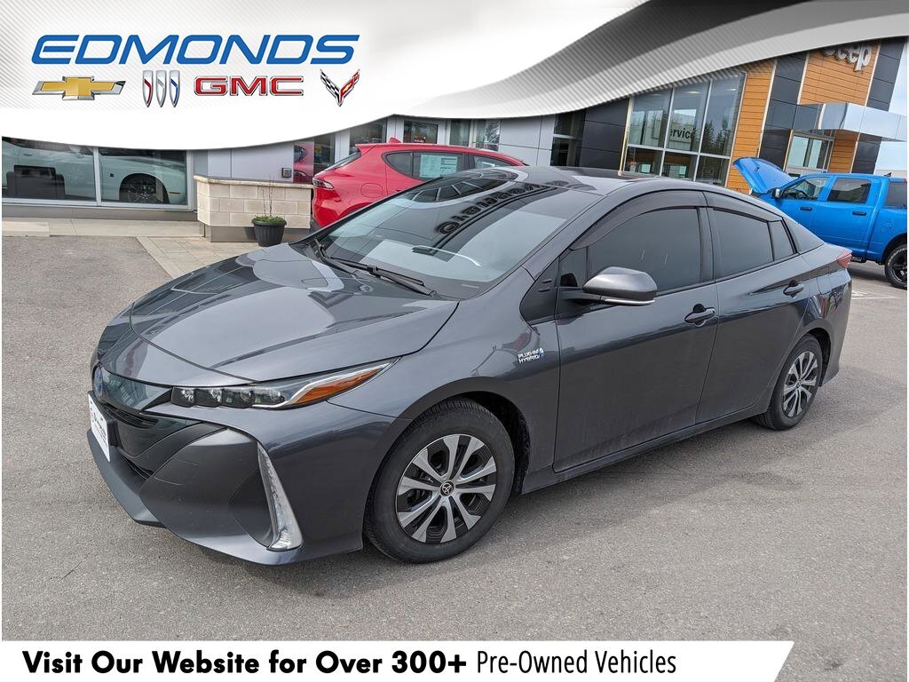 2022 Toyota Prius Prime UPGRADE, AUTO, NAV, HTD LEATHER, GOOD KMS, CLEAN!