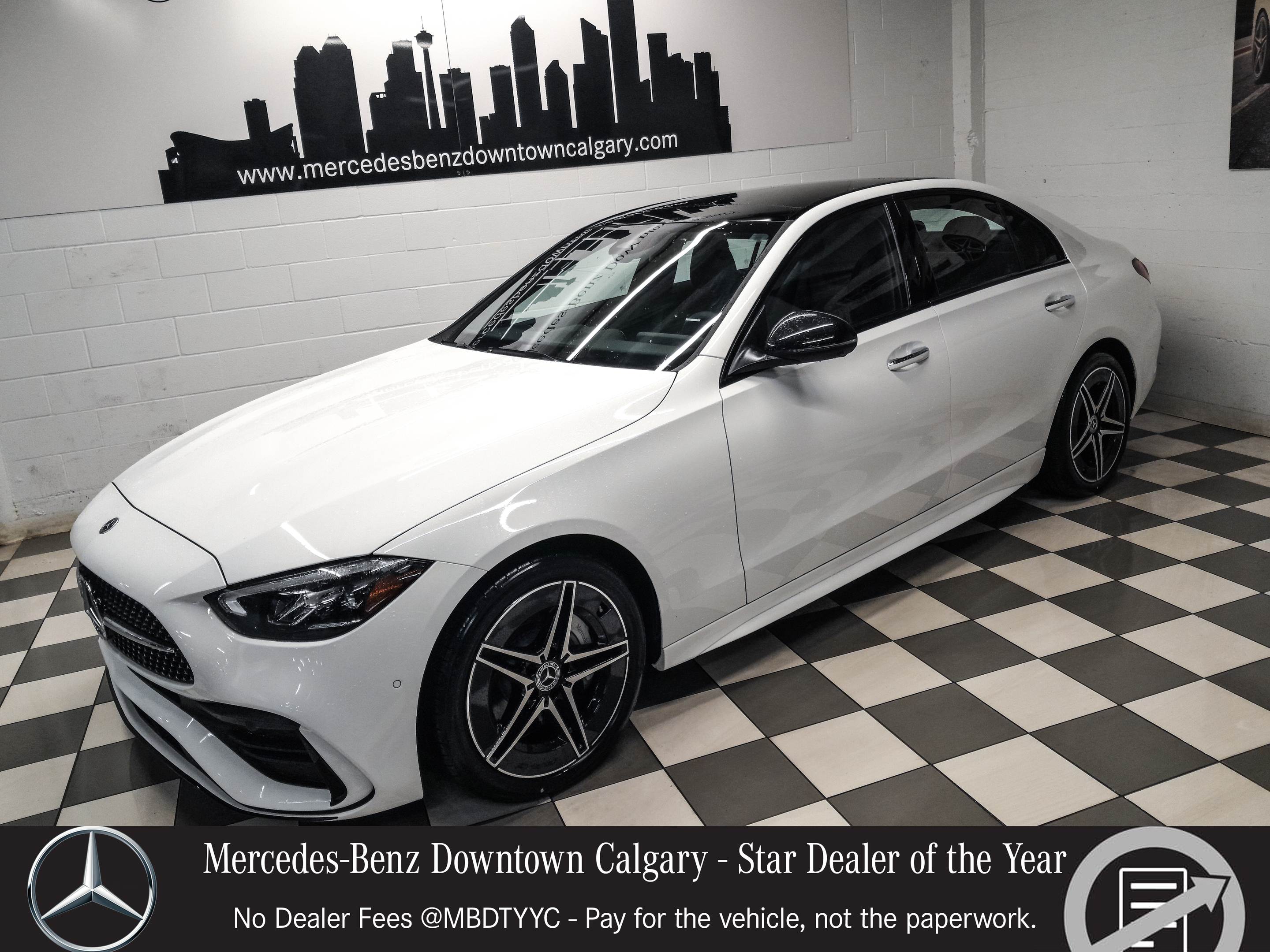2024 Mercedes-Benz C-Class Exclusive Trim and AMG Line W/Night Packages