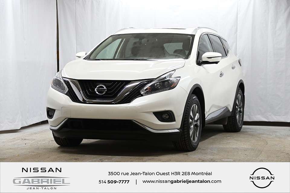 2018 Nissan Murano SL AWD 1 OWNER + NEVER ACCIDENTED
