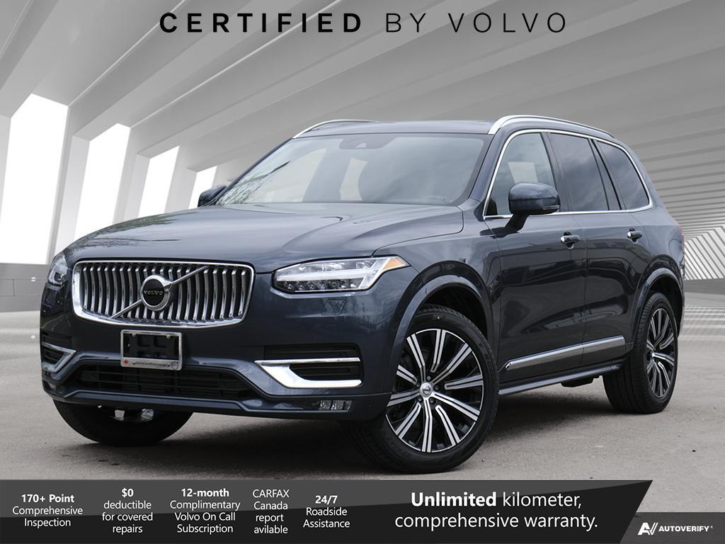 2021 Volvo XC90 Inscription | CPO | Unlimited km warranty